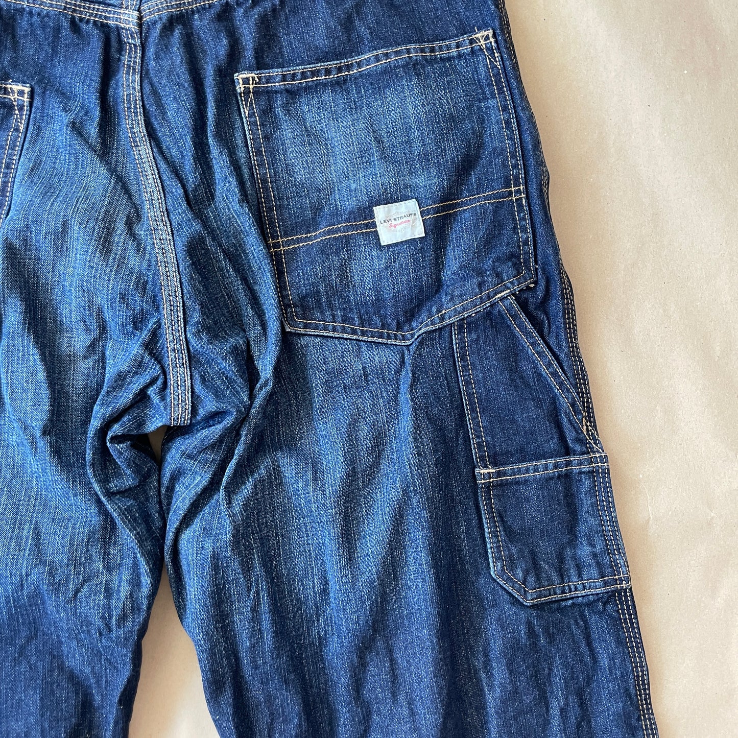 Mørkeblå Vintage Levi Strauss Carpenter Jeans