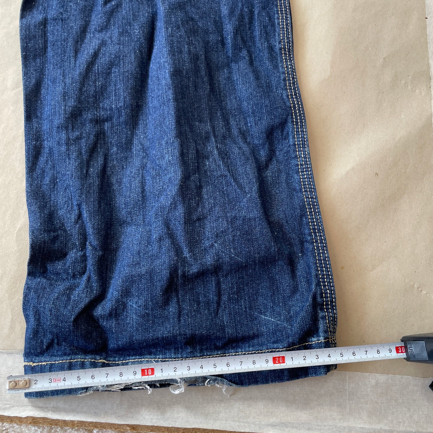 Mørkeblå Vintage Levi Strauss Carpenter Jeans