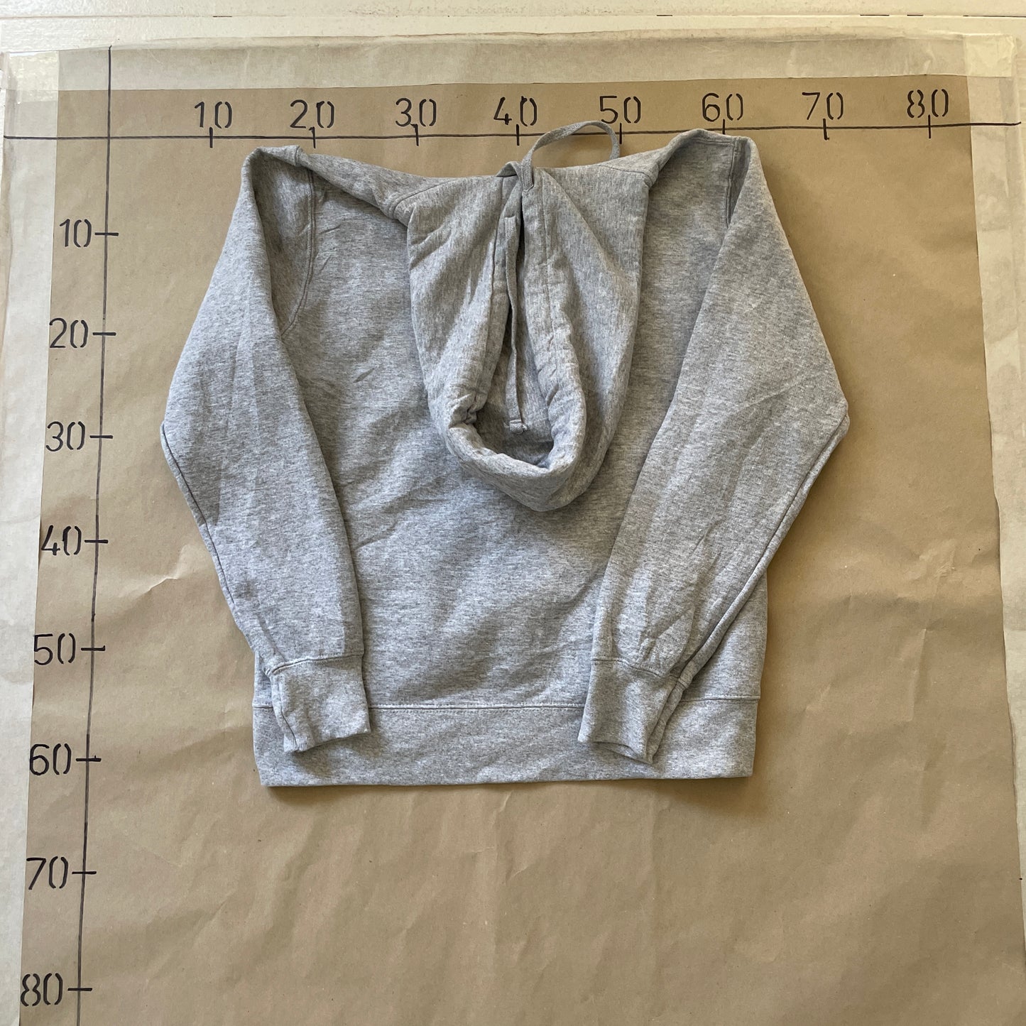 Grå Vintage Rosemount Irish Hoodie