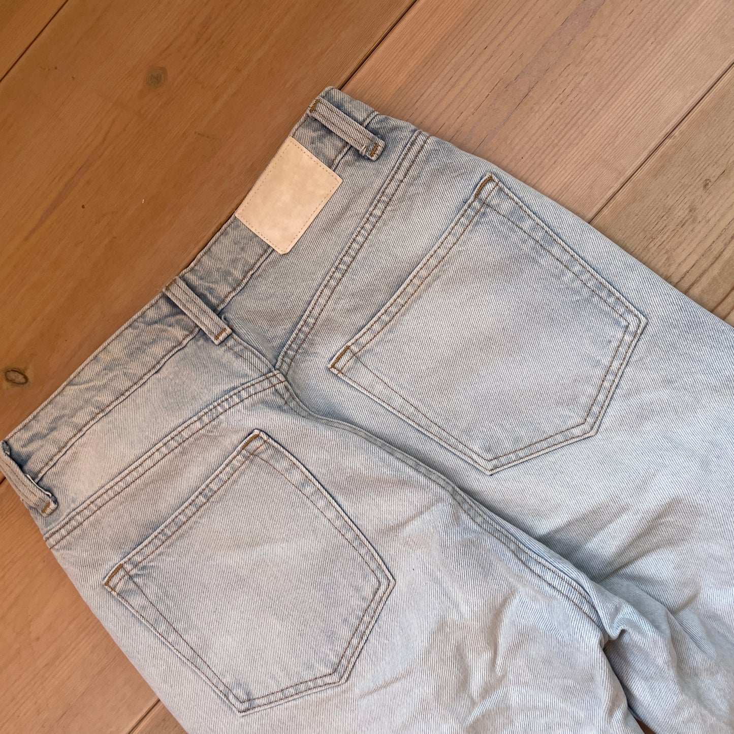 Lyseblå Weekday Rowe Jeans