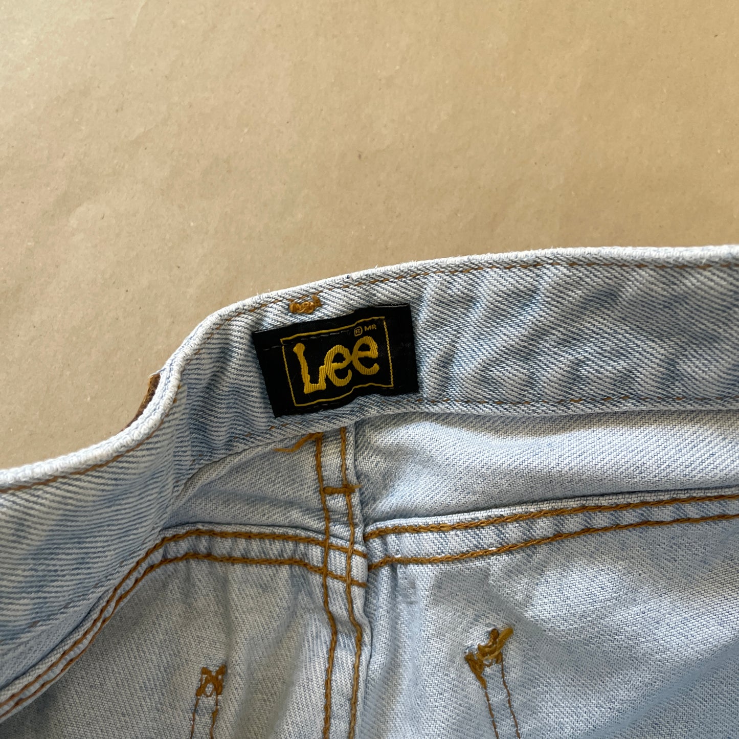 Lyseblå Vintage Lee Jeans