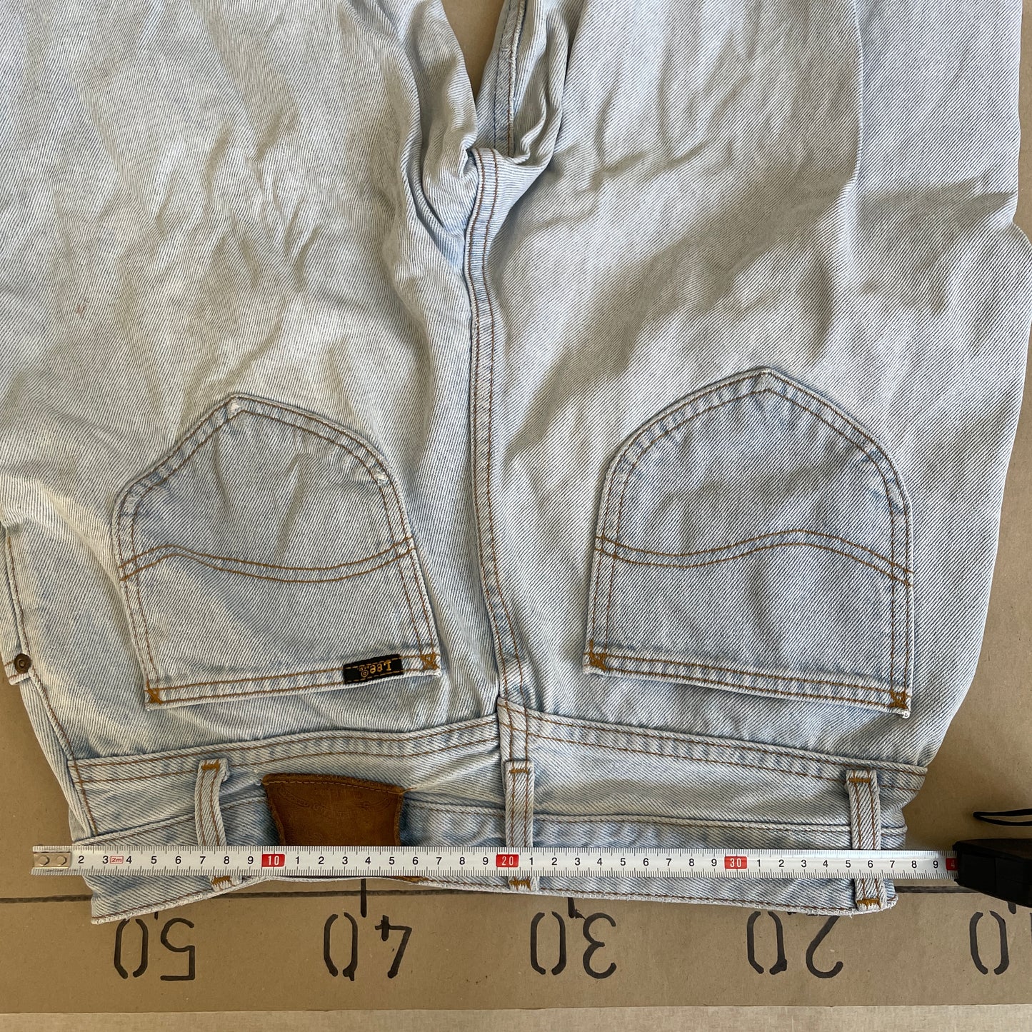 Lyseblå Vintage Lee Jeans