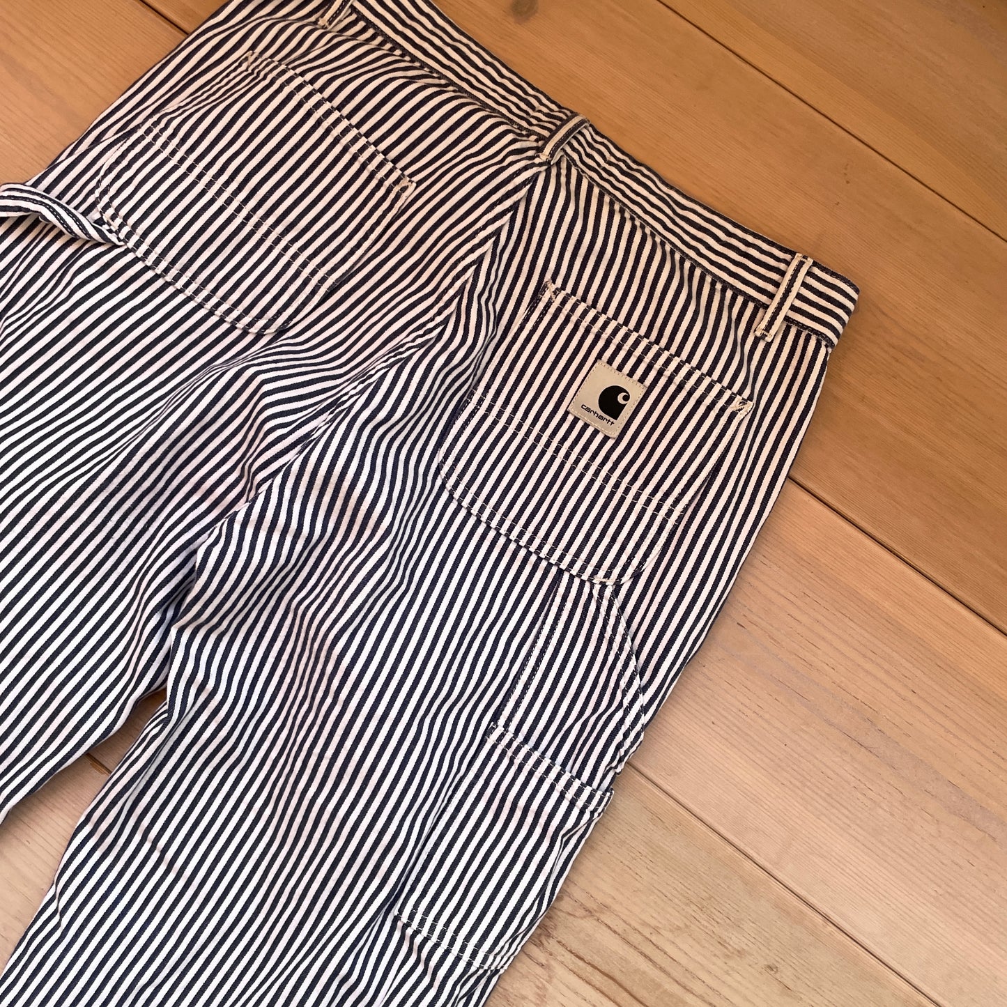 Sort & Hvidstribebede Carhartt Cargobukser