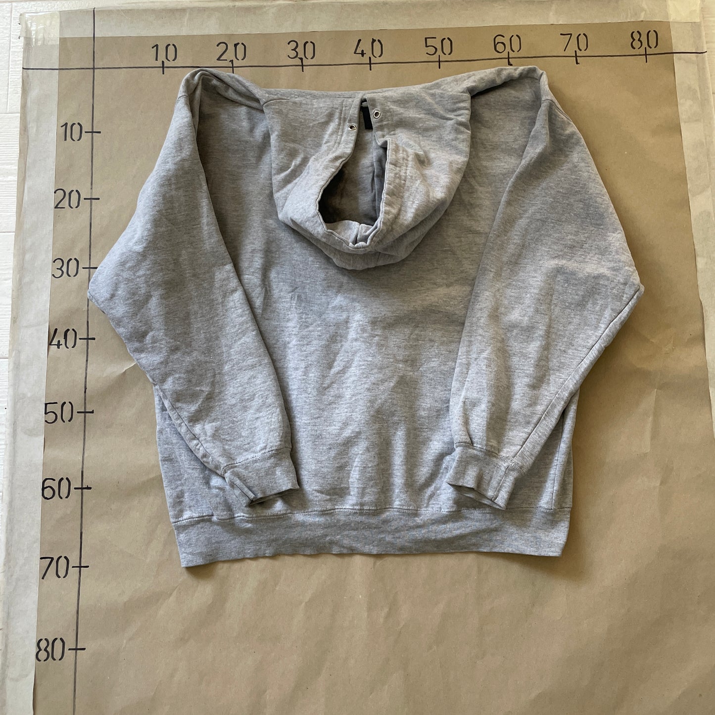 Grå Vintage Winthrop Hoodie