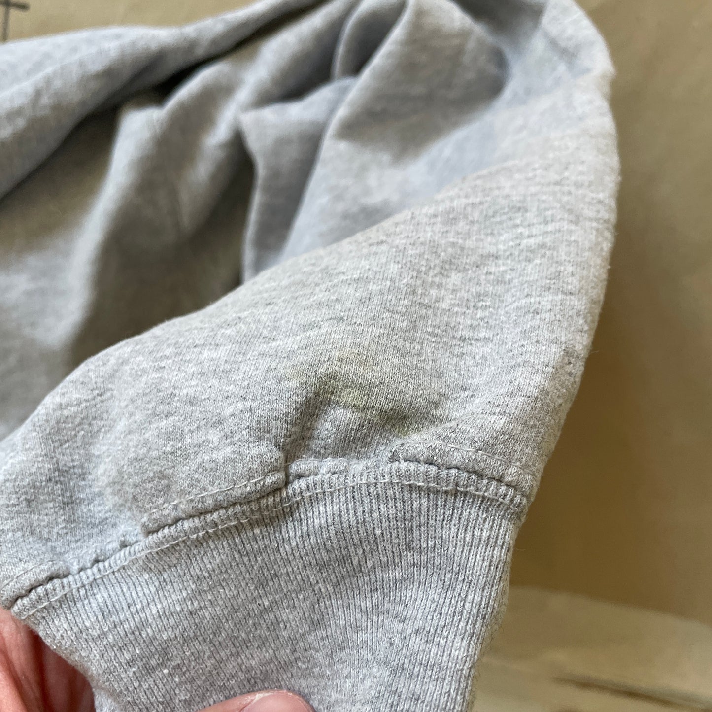 Grå Vintage Winthrop Hoodie