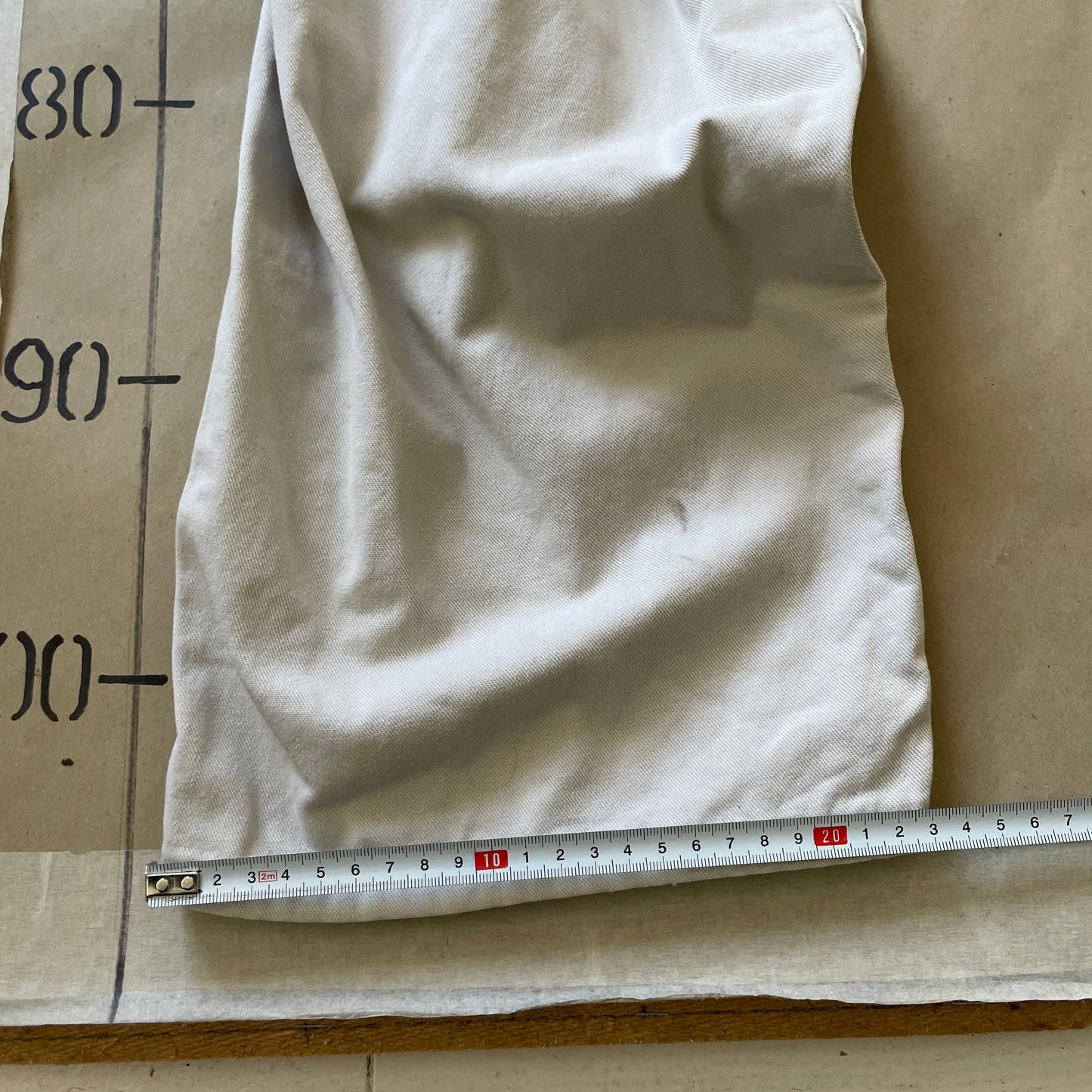 Beige Vintage Lee Dungarees Carpenter Pants