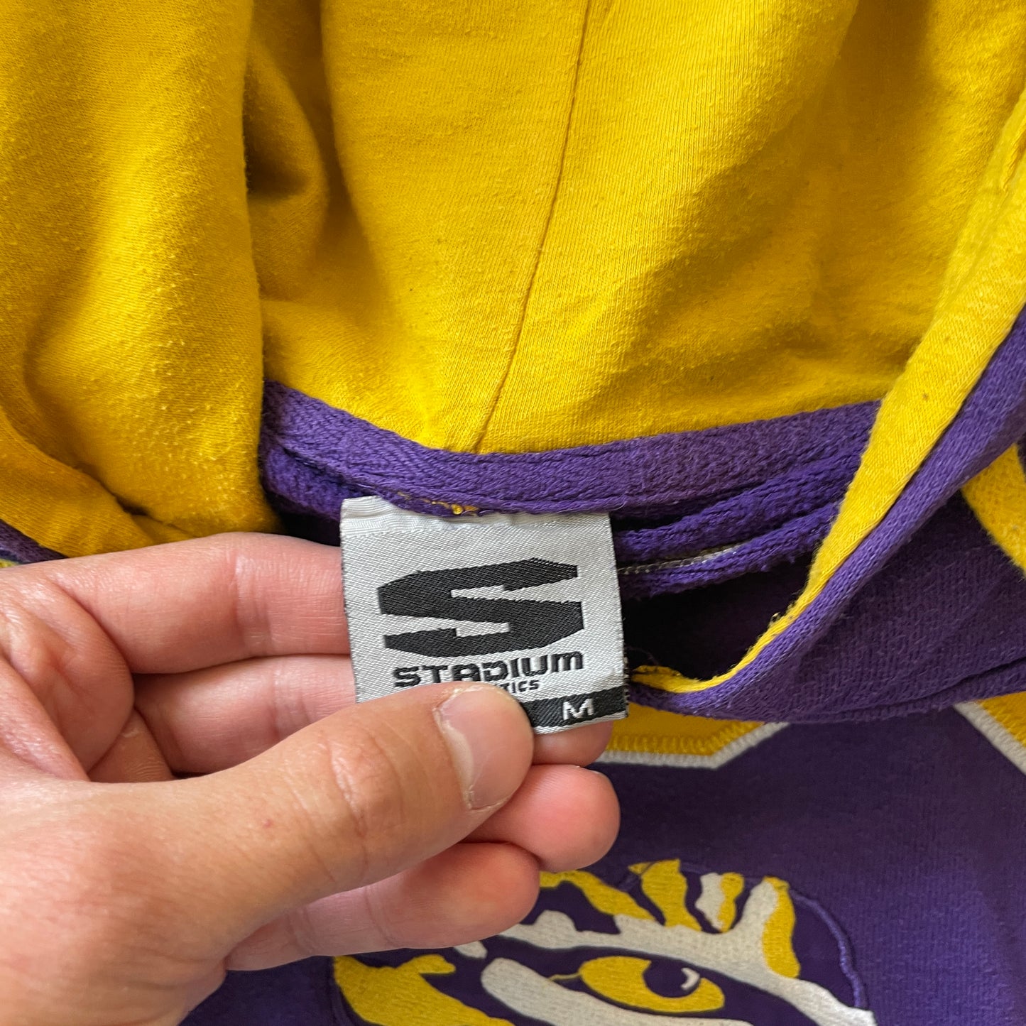Lilla Vintage LSU Tigers Hoodie