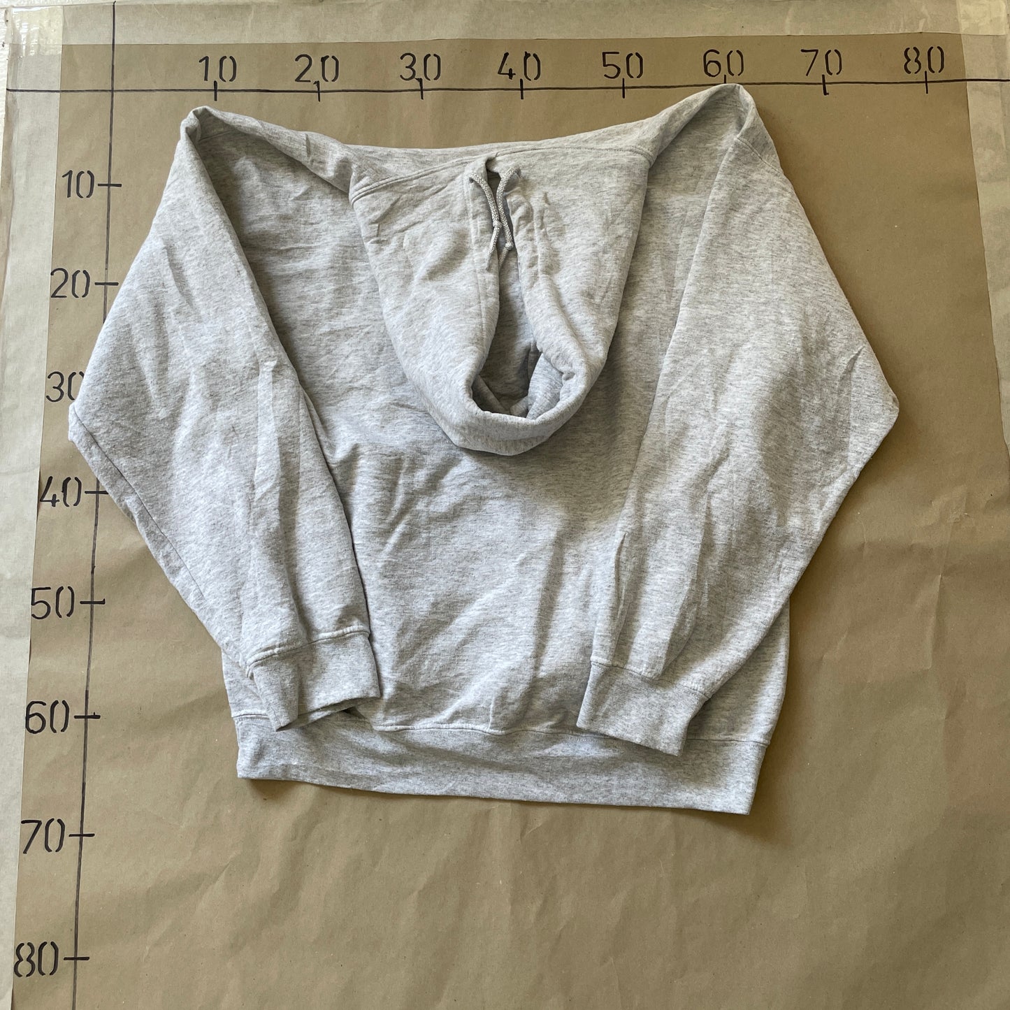 Grå Vintage San Diego Basketball Hoodie