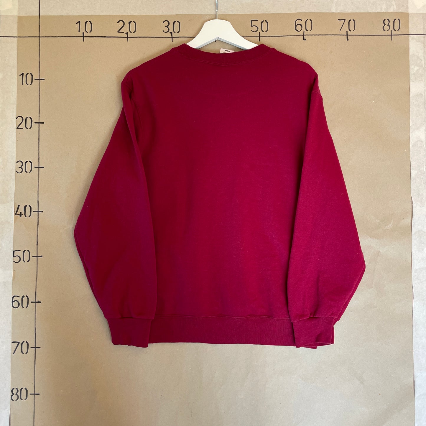 Bordeauxrød Vintage Las Vegas Sweatshirt