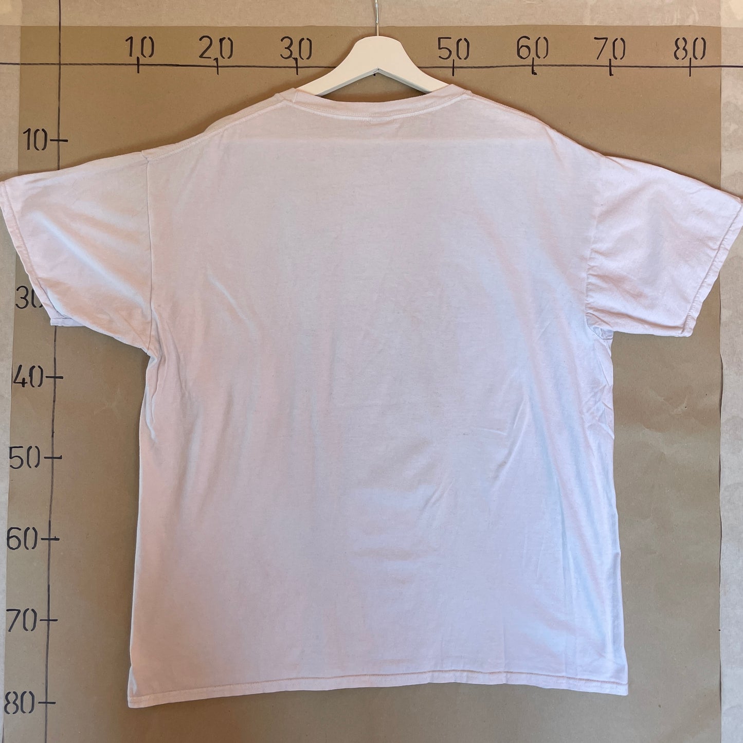Hvid Vintage Pop Smoke T-Shirt