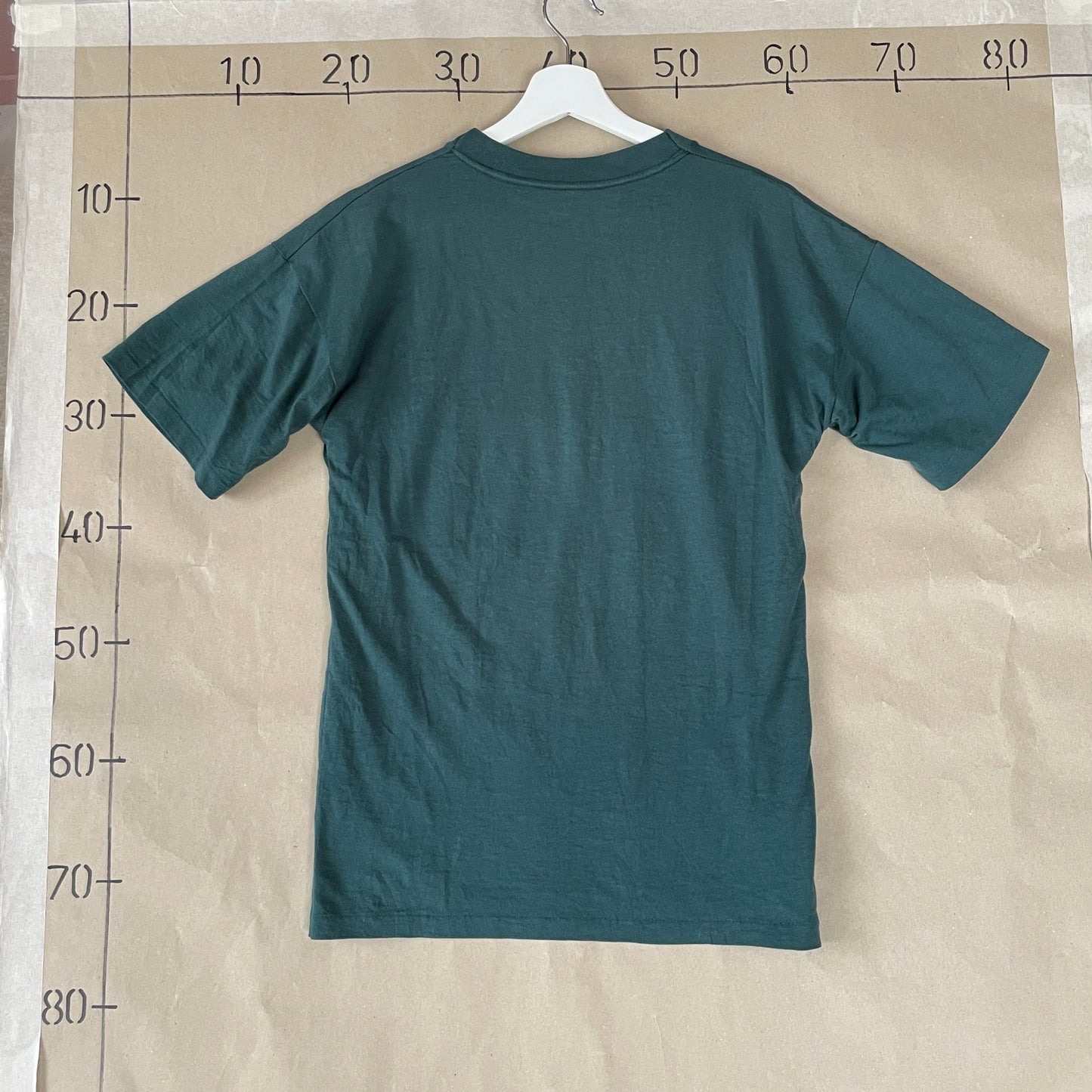 Grøn Vintage Canada T-Shirt Med Efterårsblade