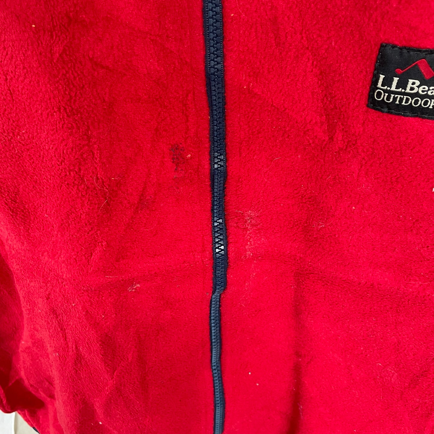 Rød Fleecevest Fra L.L. Bean Outdoors