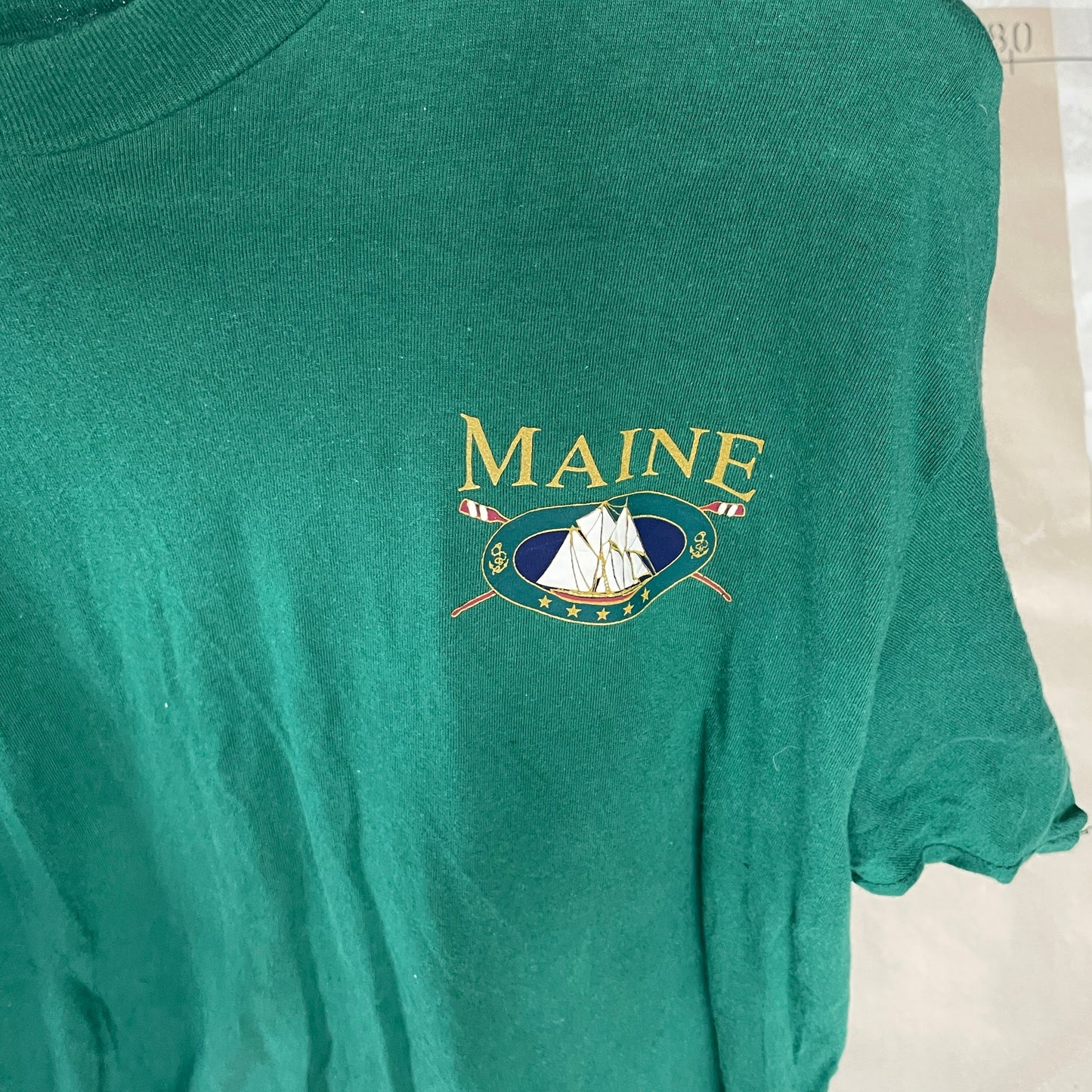 Mørkegrøn Vintage Main T-Shirt
