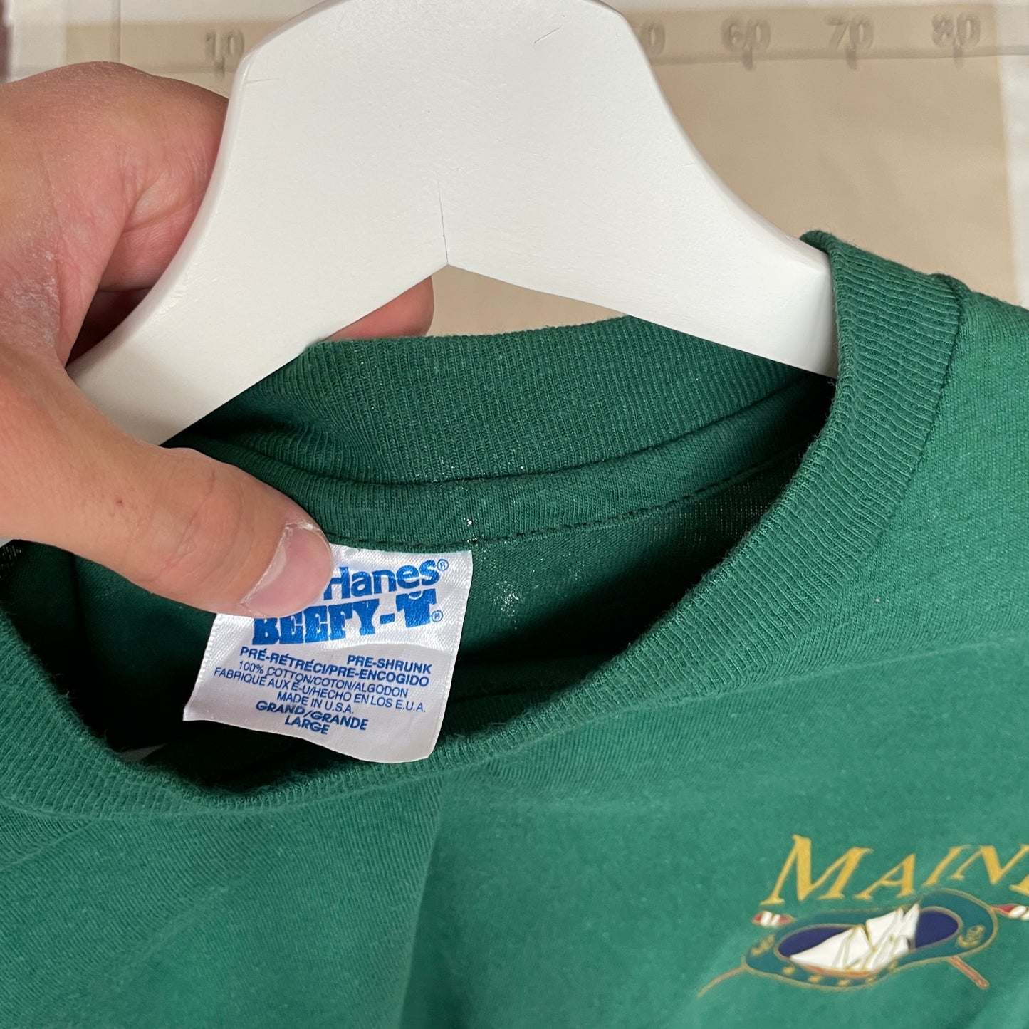 Mørkegrøn Vintage Main T-Shirt