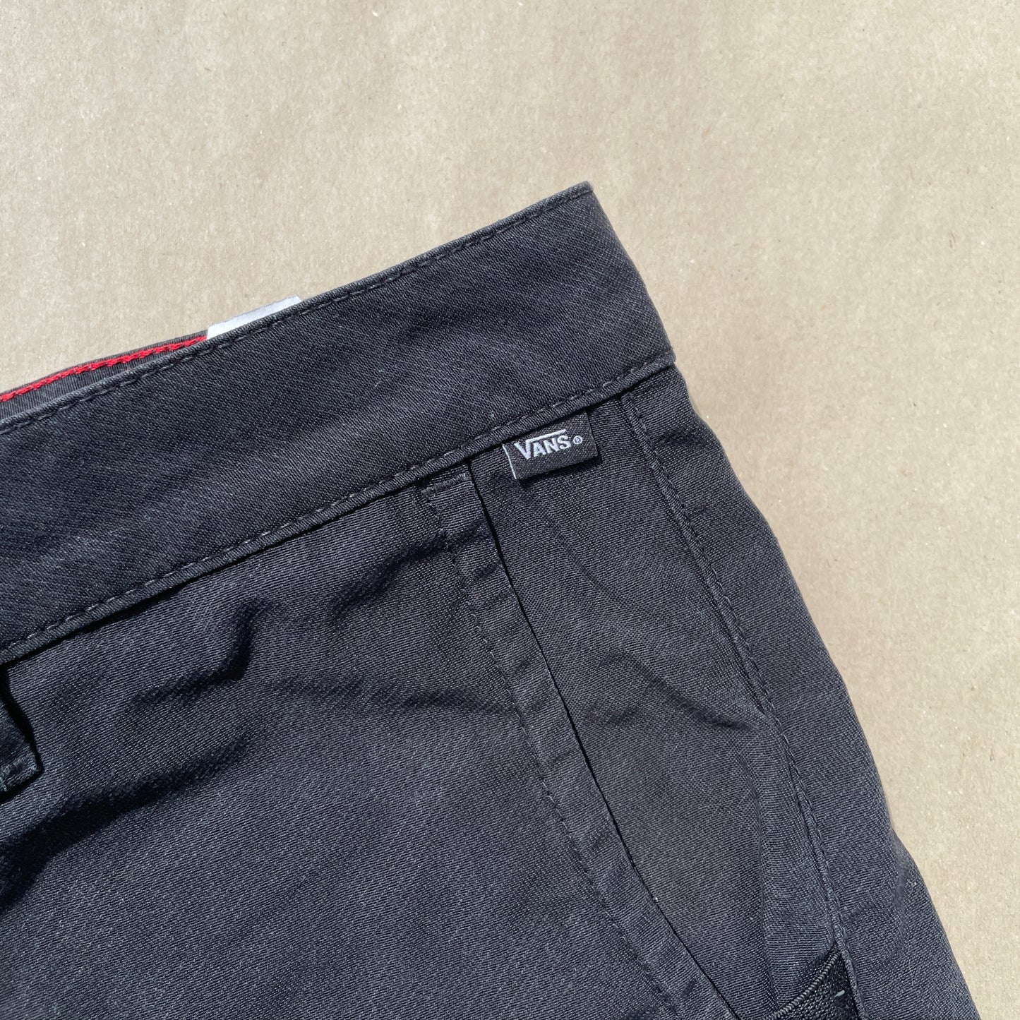 Sorte Vans Authentic Chino Bukser – Str. W33