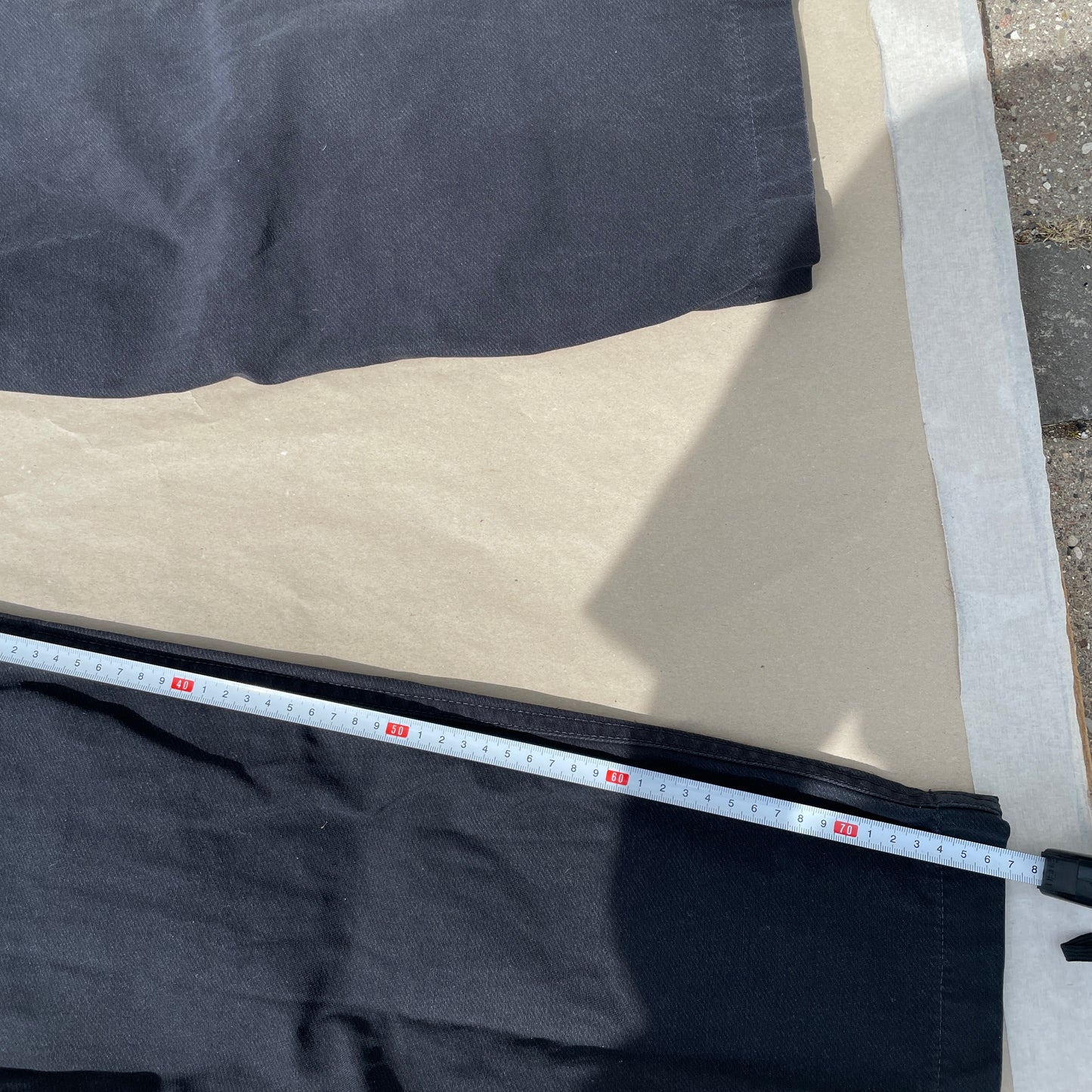 Sorte Vans Authentic Chino Bukser – Str. W33