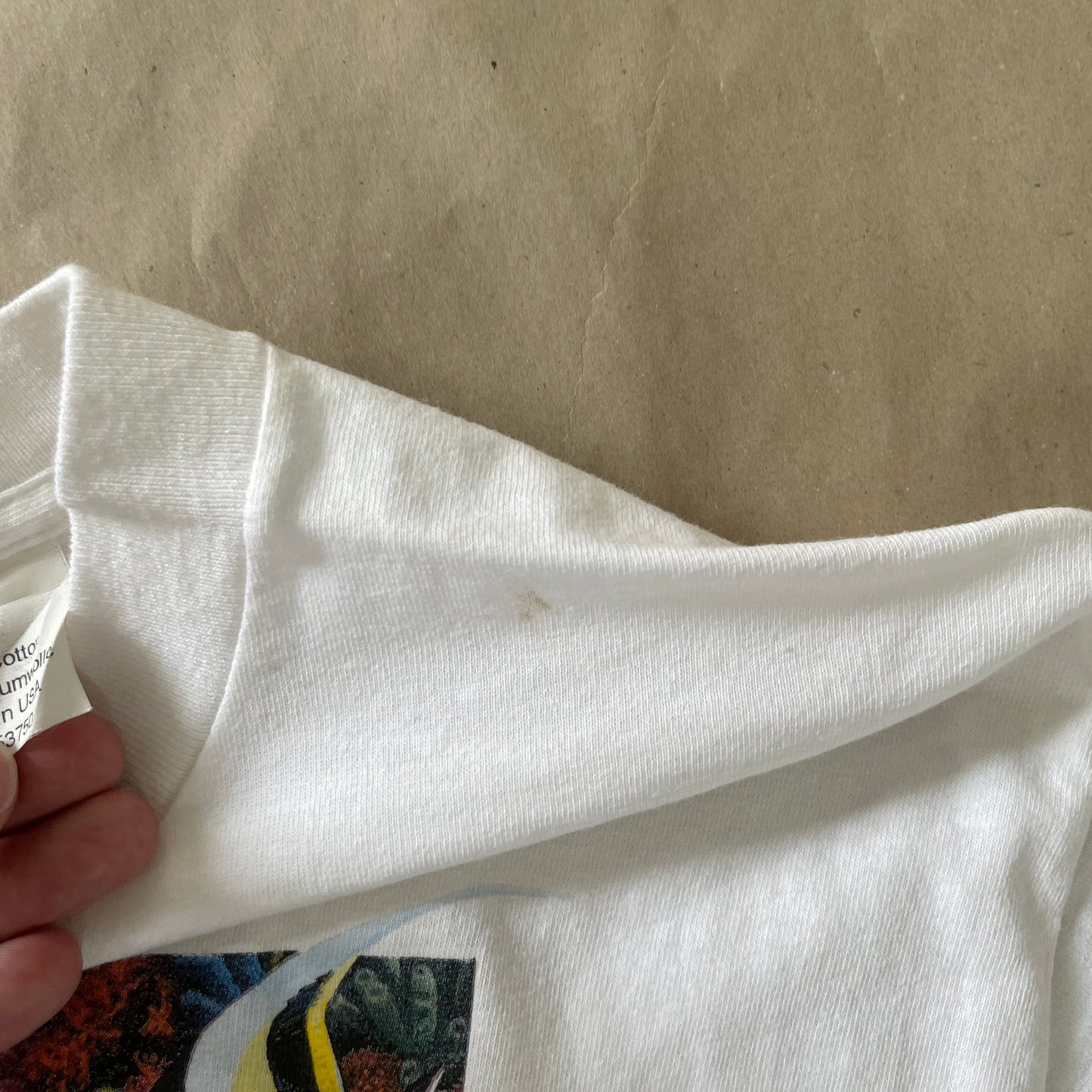 Scuba Key West T-Shirt Med Farverigt Dykkerprint