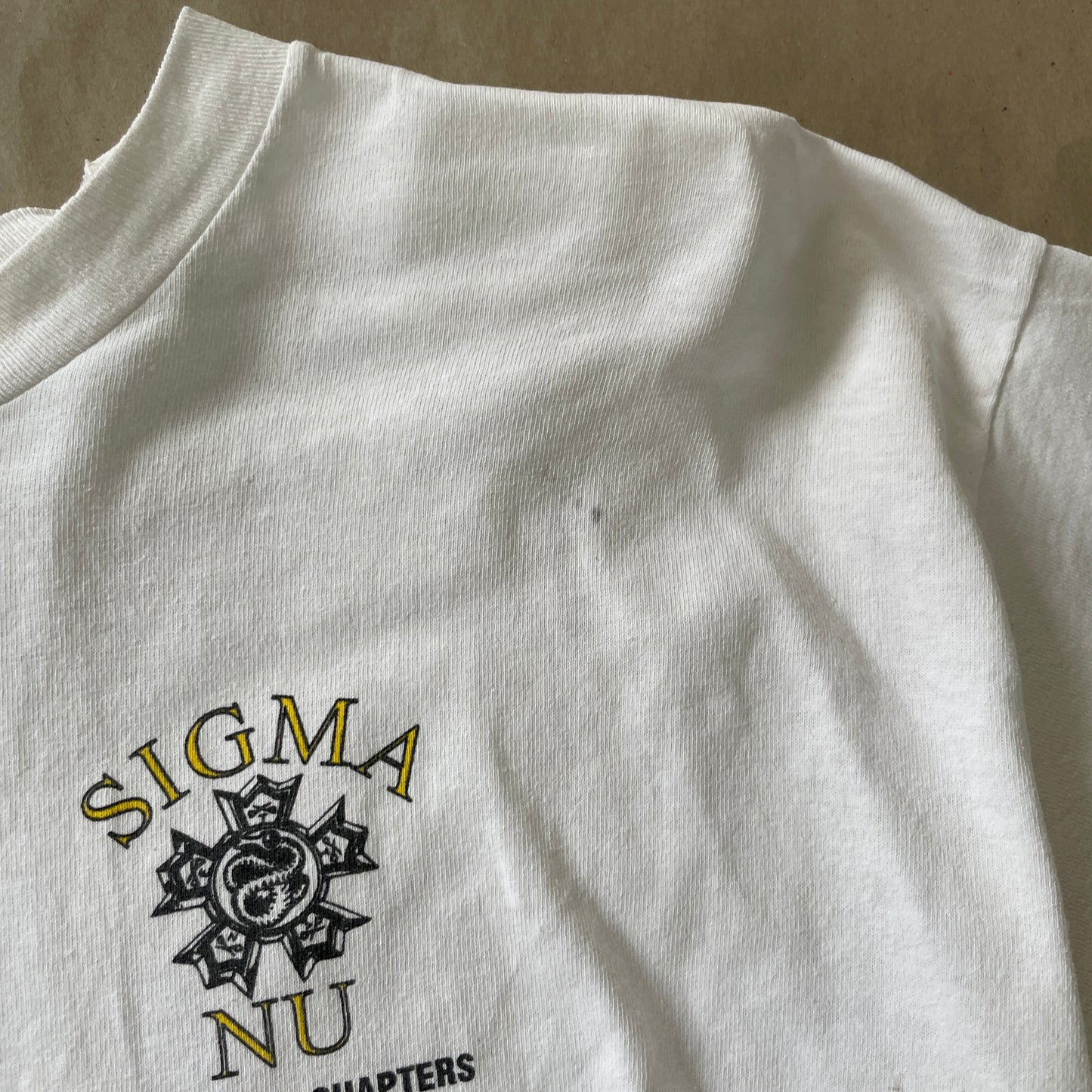 College Of Chapters 1994 Sigma Nu T-Shirt