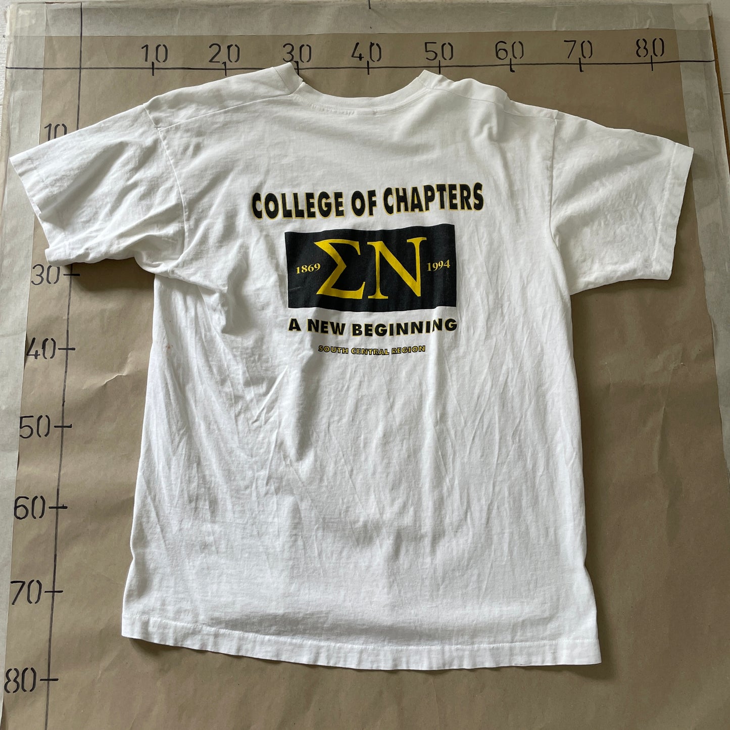 College Of Chapters 1994 Sigma Nu T-Shirt