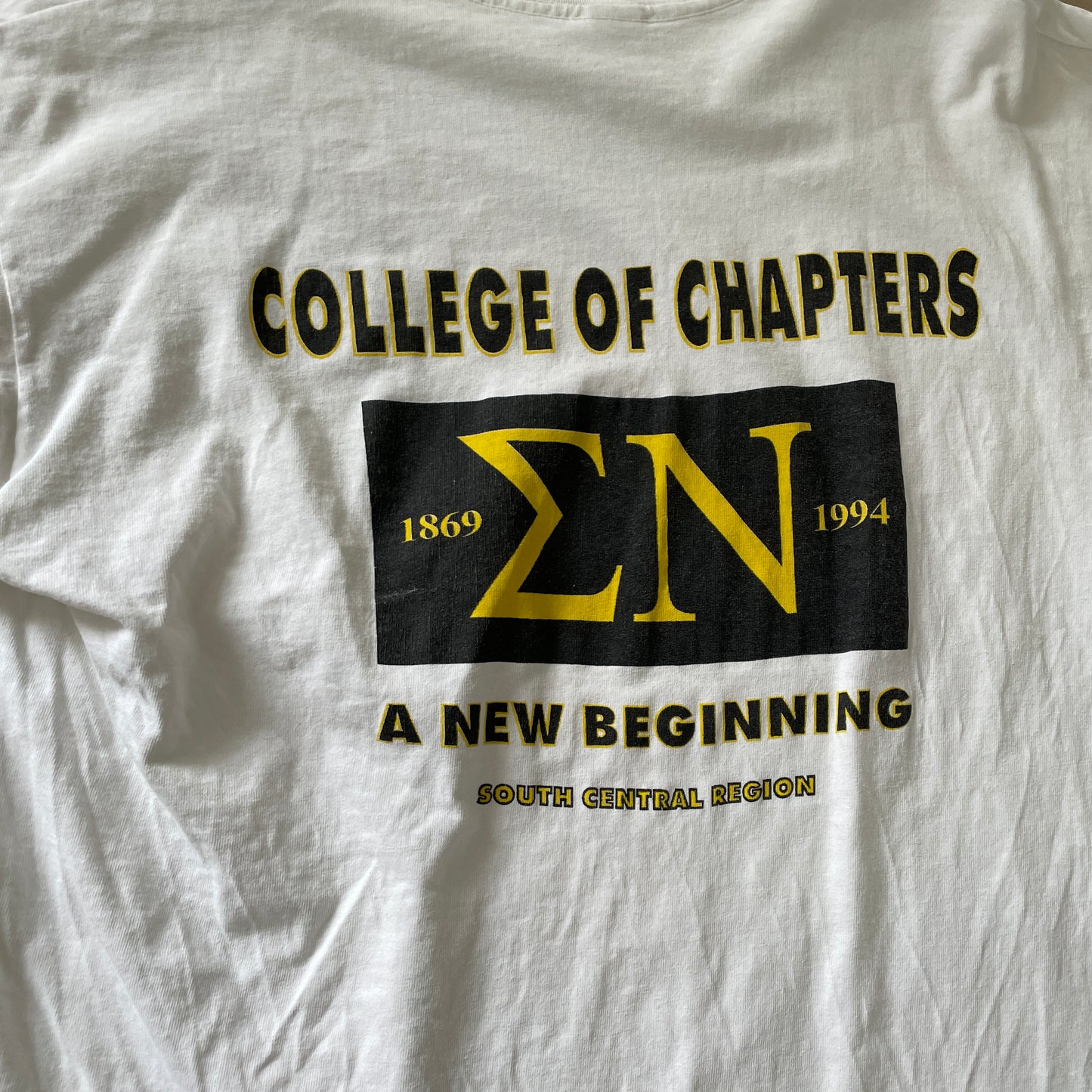 College Of Chapters 1994 Sigma Nu T-Shirt