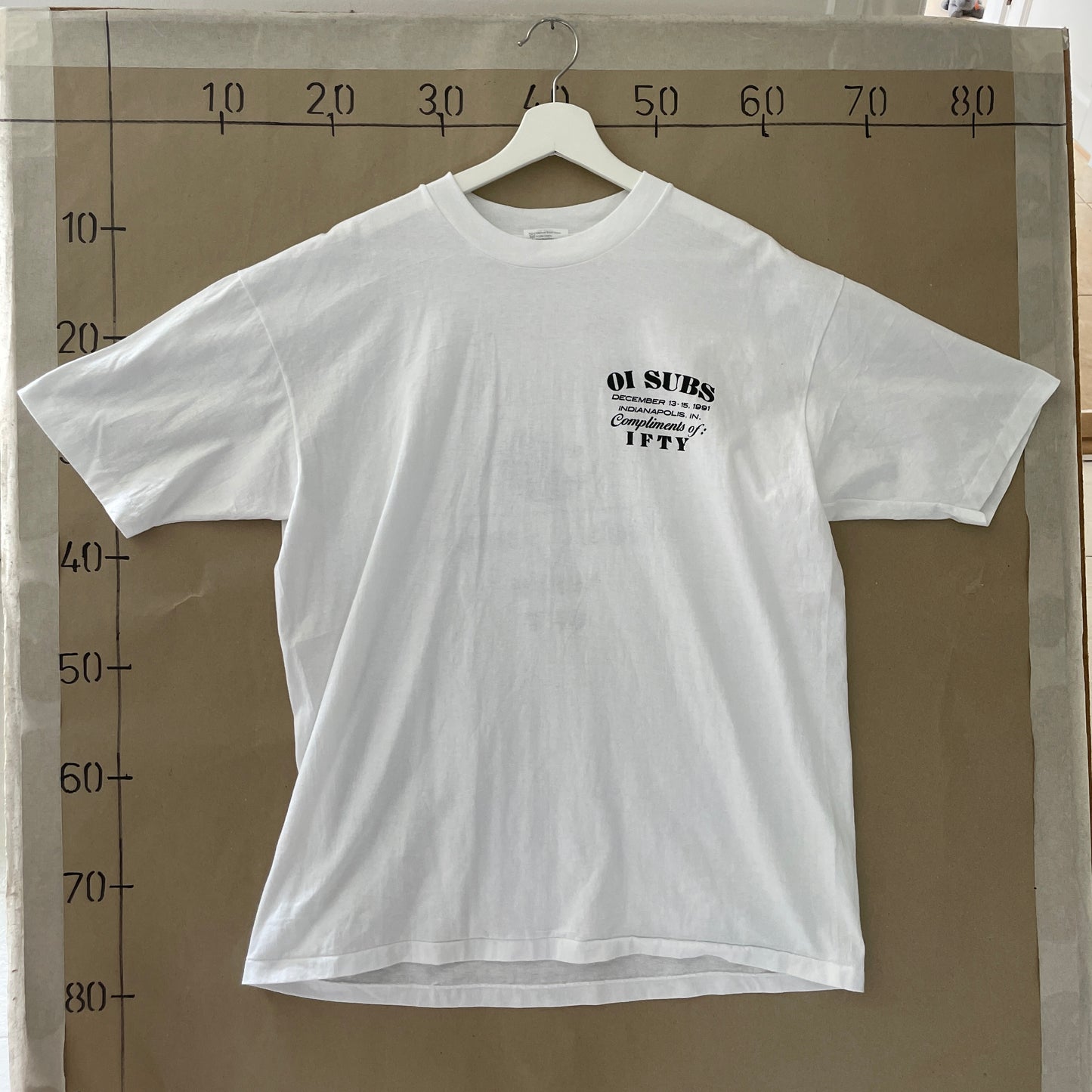 Hvid Vintage T-Shirt