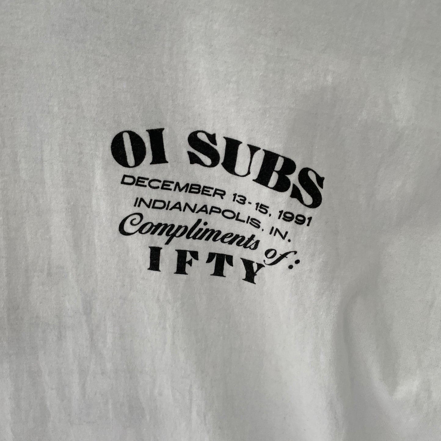 Hvid Vintage T-Shirt