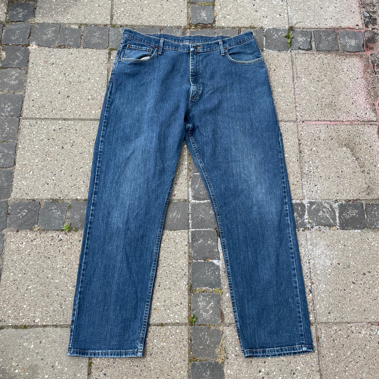Vintage Relaxed Fit Wrangler Jeans I Autentisk 90'Er Stil