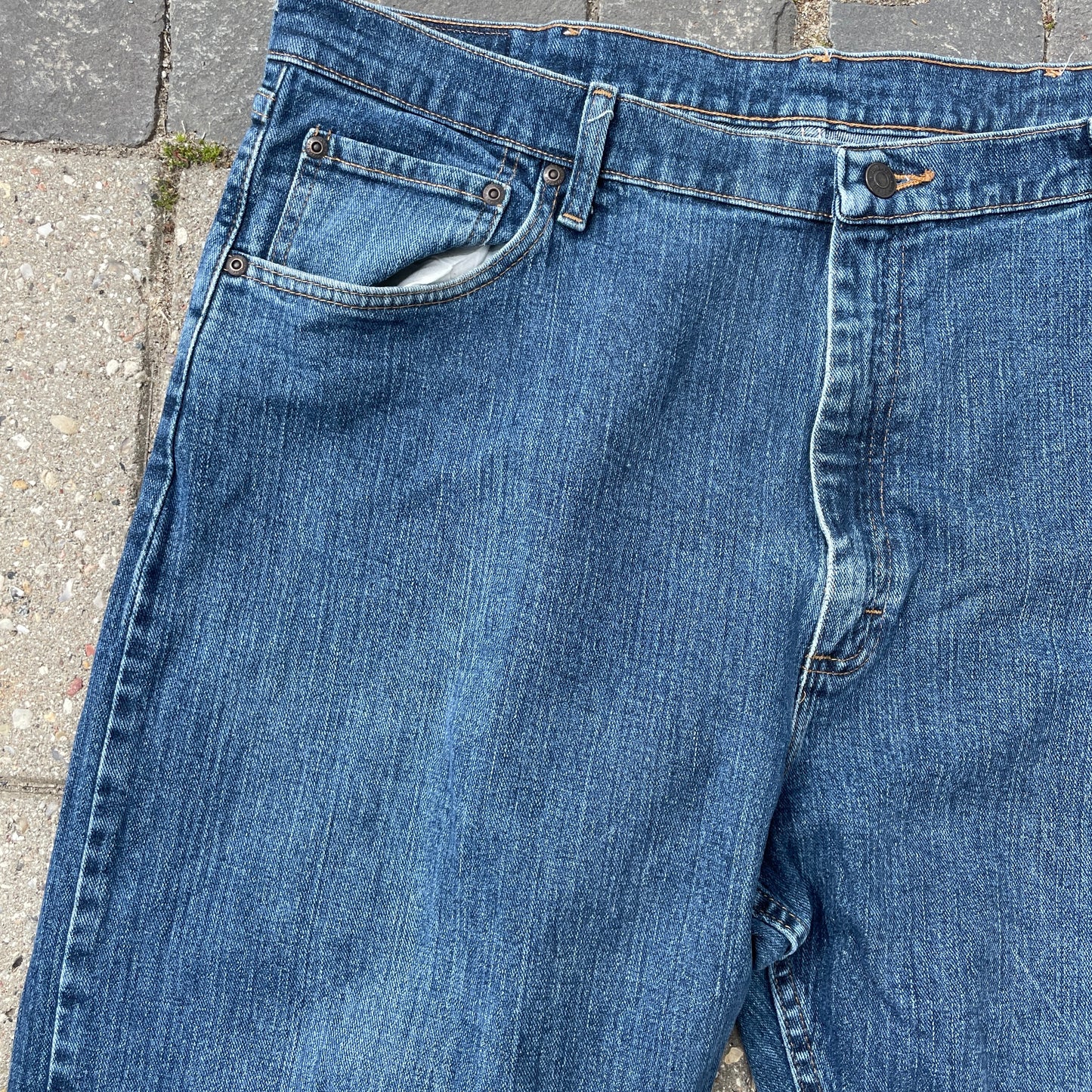 Vintage Relaxed Fit Wrangler Jeans I Autentisk 90'Er Stil