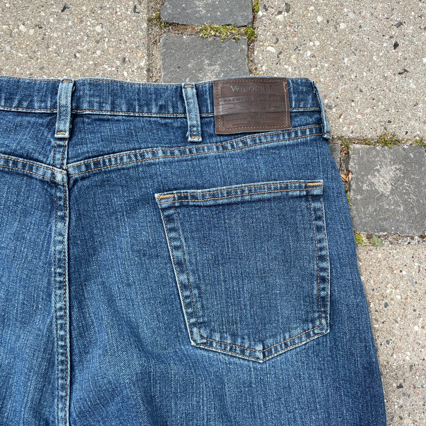Vintage Relaxed Fit Wrangler Jeans I Autentisk 90'Er Stil