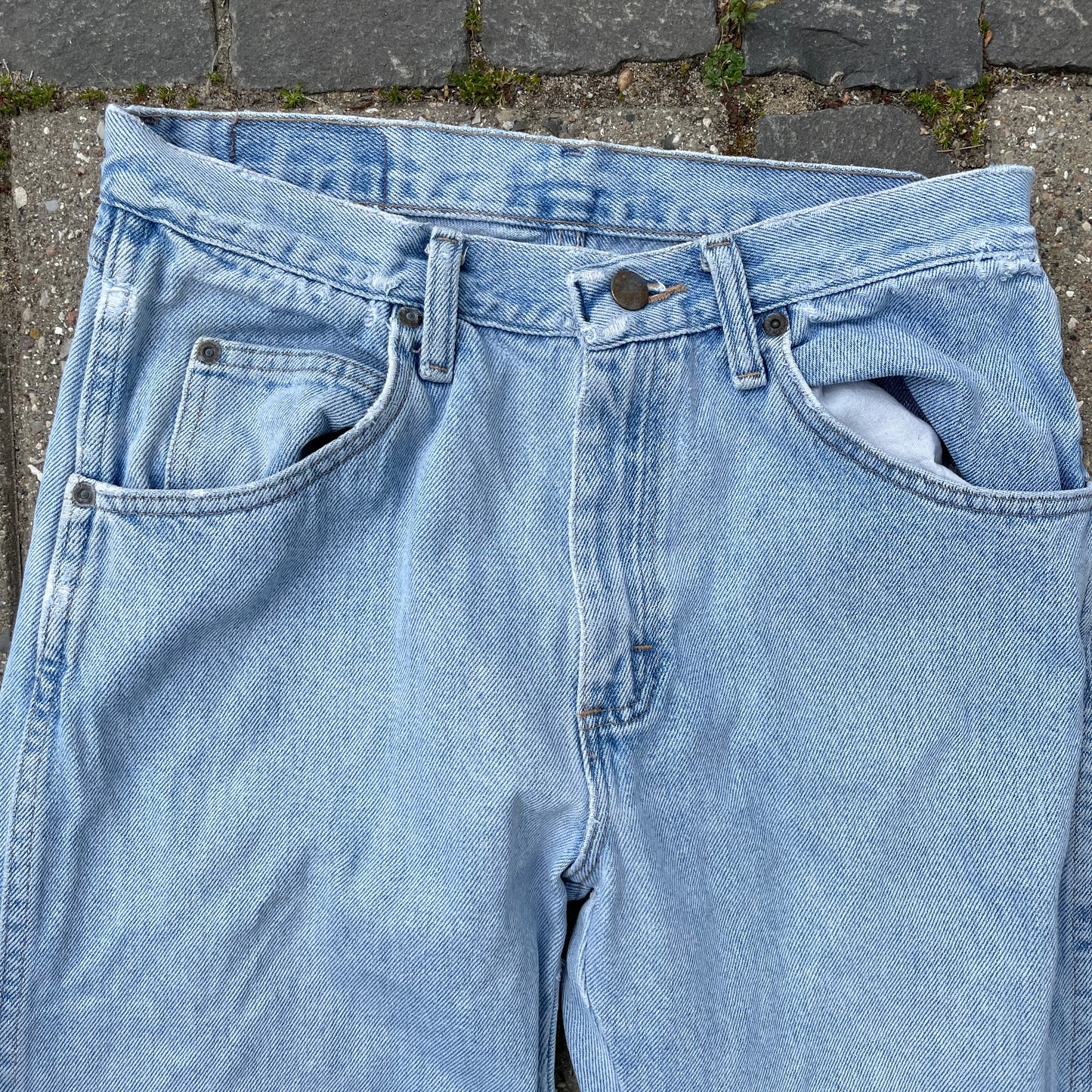 Vintage Wrangler Jeans I Lys Vask