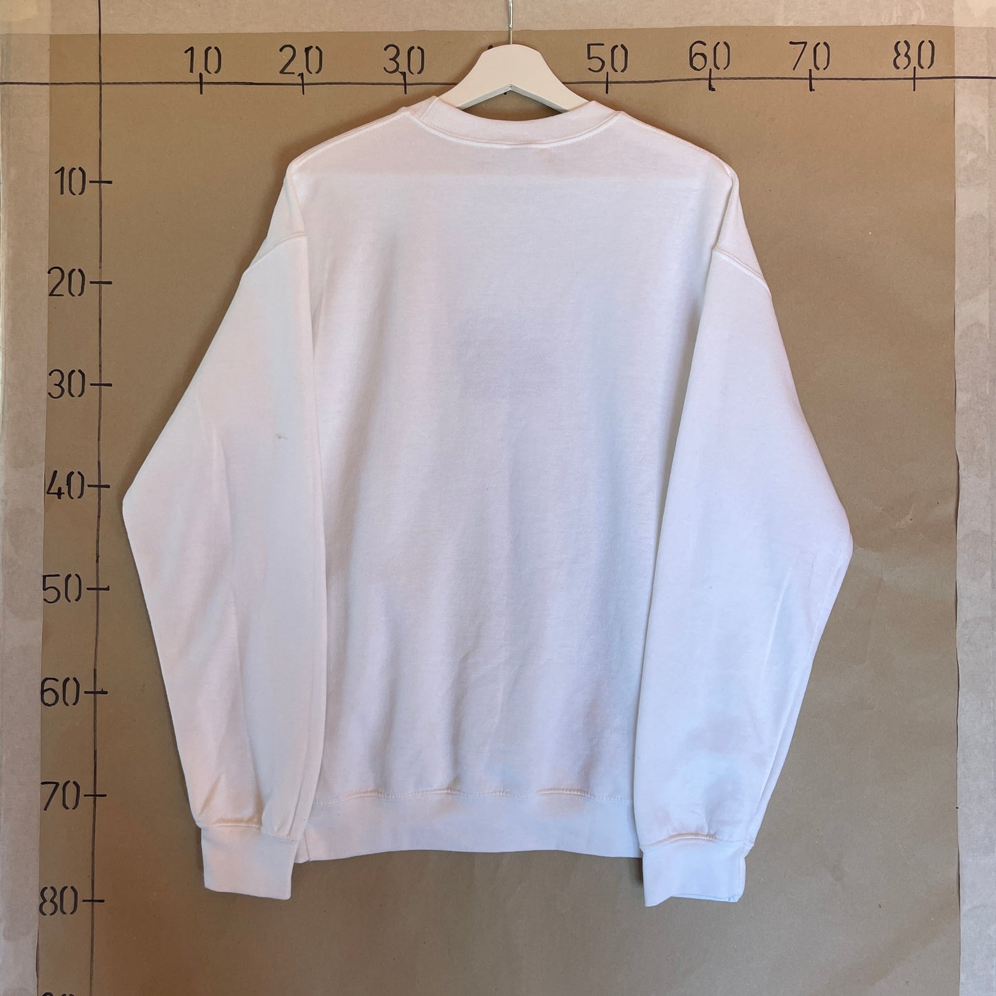 Hvid Vintage Evolution Bil Sweatshirt
