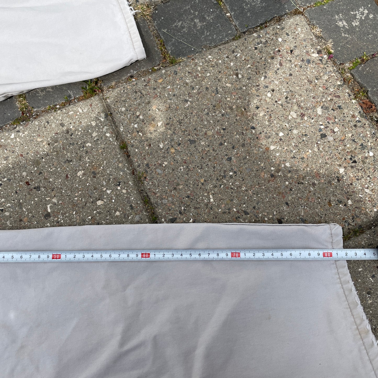 Lysegrå/Beige Lee Arbejdsbukser Med Værktøjslomme