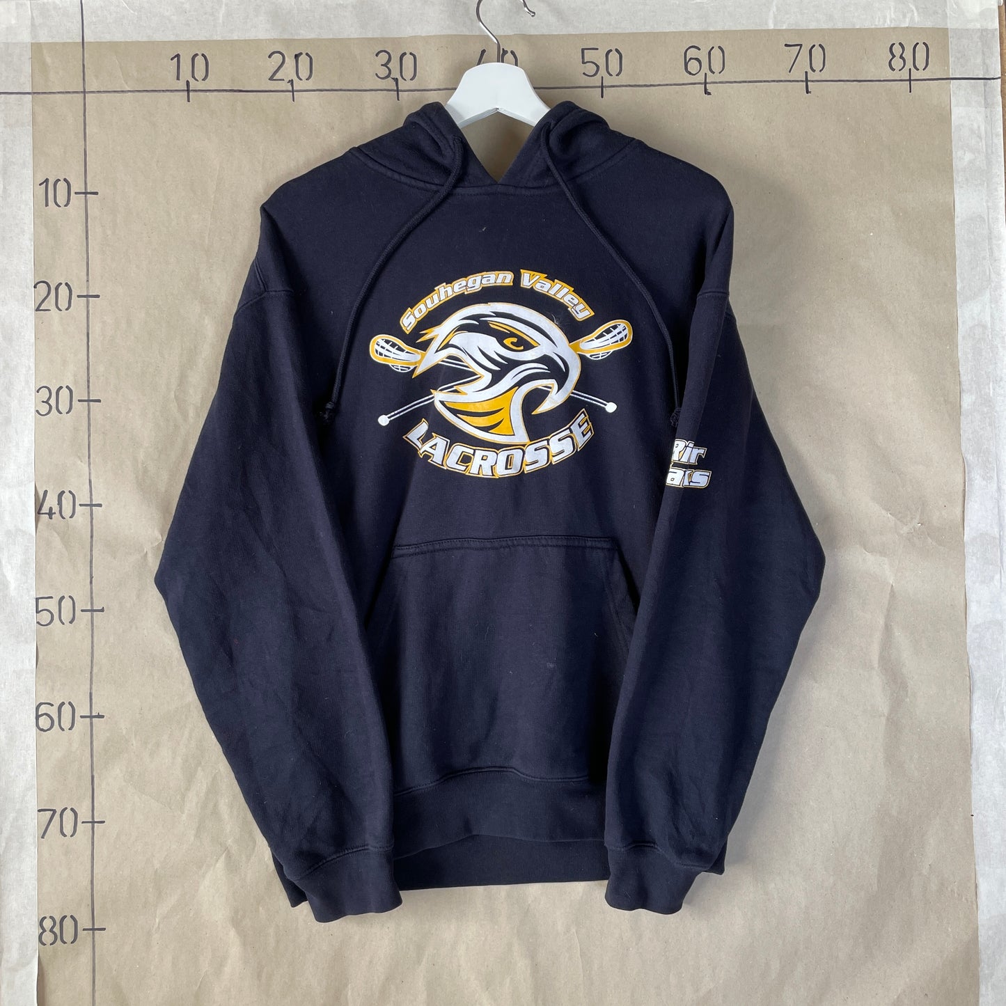 Blå Souhegan Valley Lacrosse Hoodie Med Print