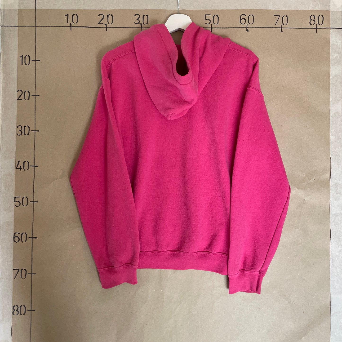 Pink Vintage Detroit Baseball Hoodie