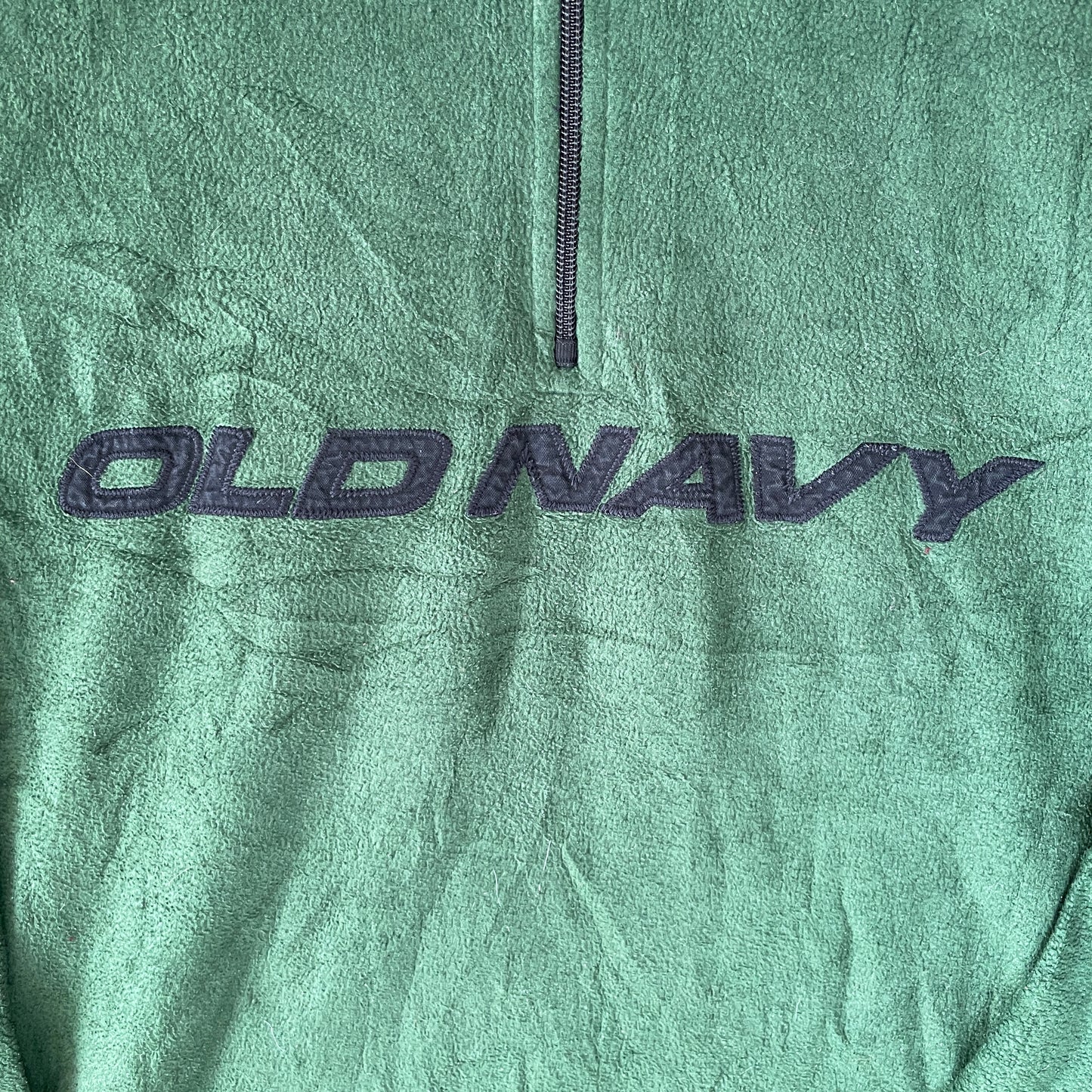 Grøn Old Navy Fleece Zip – Cozy 90Er Outdoor Vibe