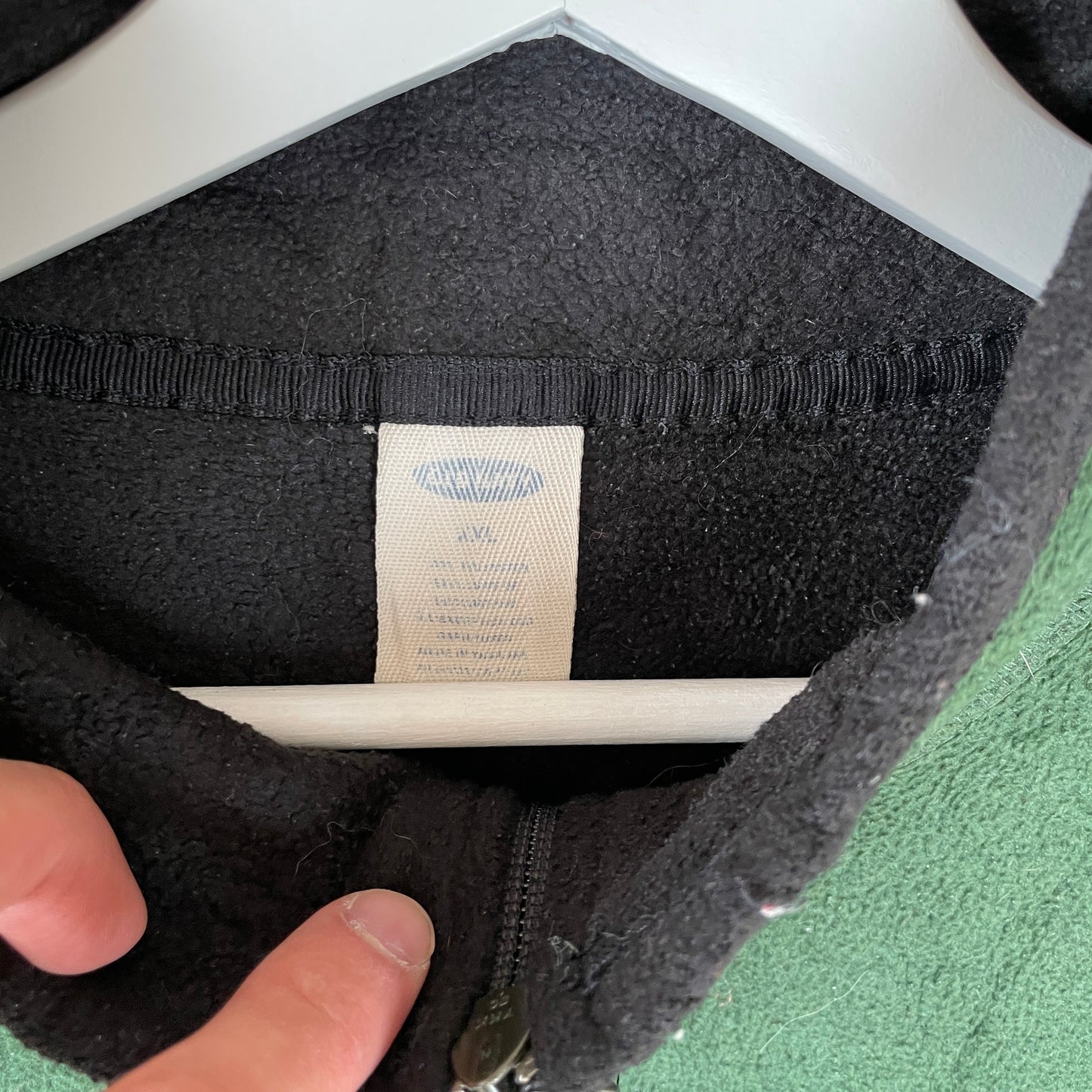 Grøn Old Navy Fleece Zip – Cozy 90Er Outdoor Vibe
