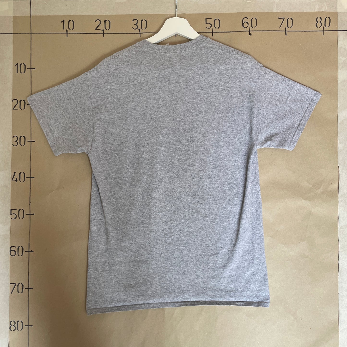 Grå & Multifarvet Vintage M.T Rushmore T-Shirt