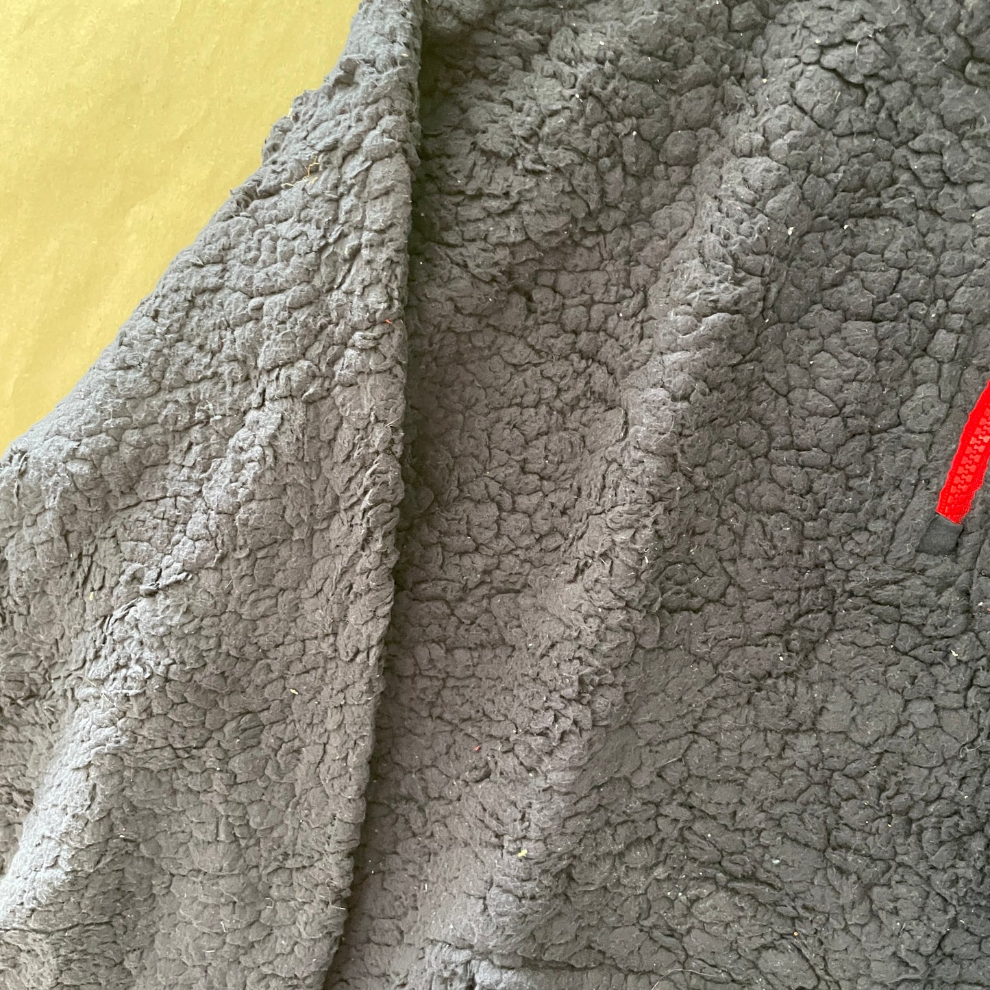 Marineblå Tommy Hilfiger Fleece Med Rød Lynlås