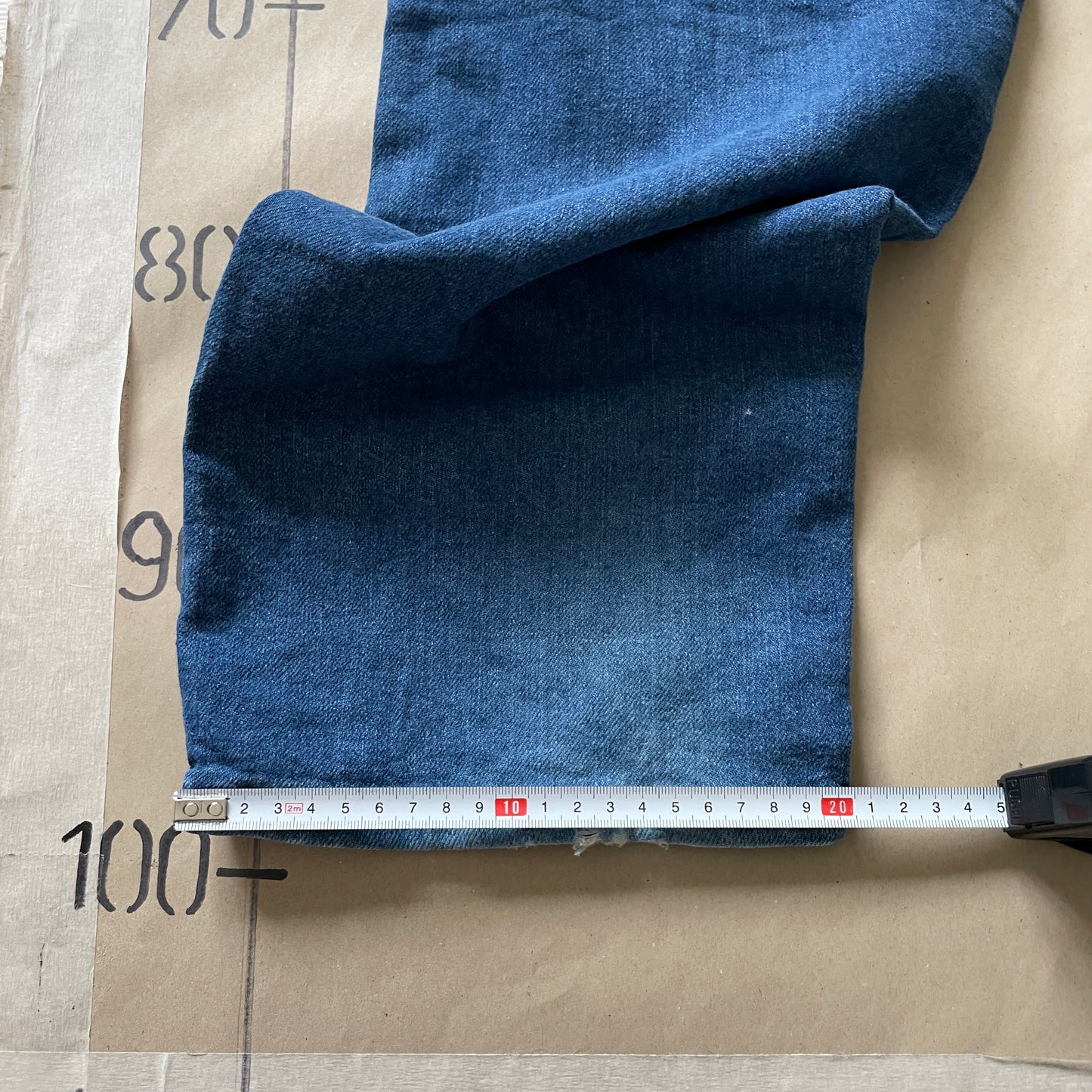 Mørkeblå Wrangler Jeans I Klassisk Fit