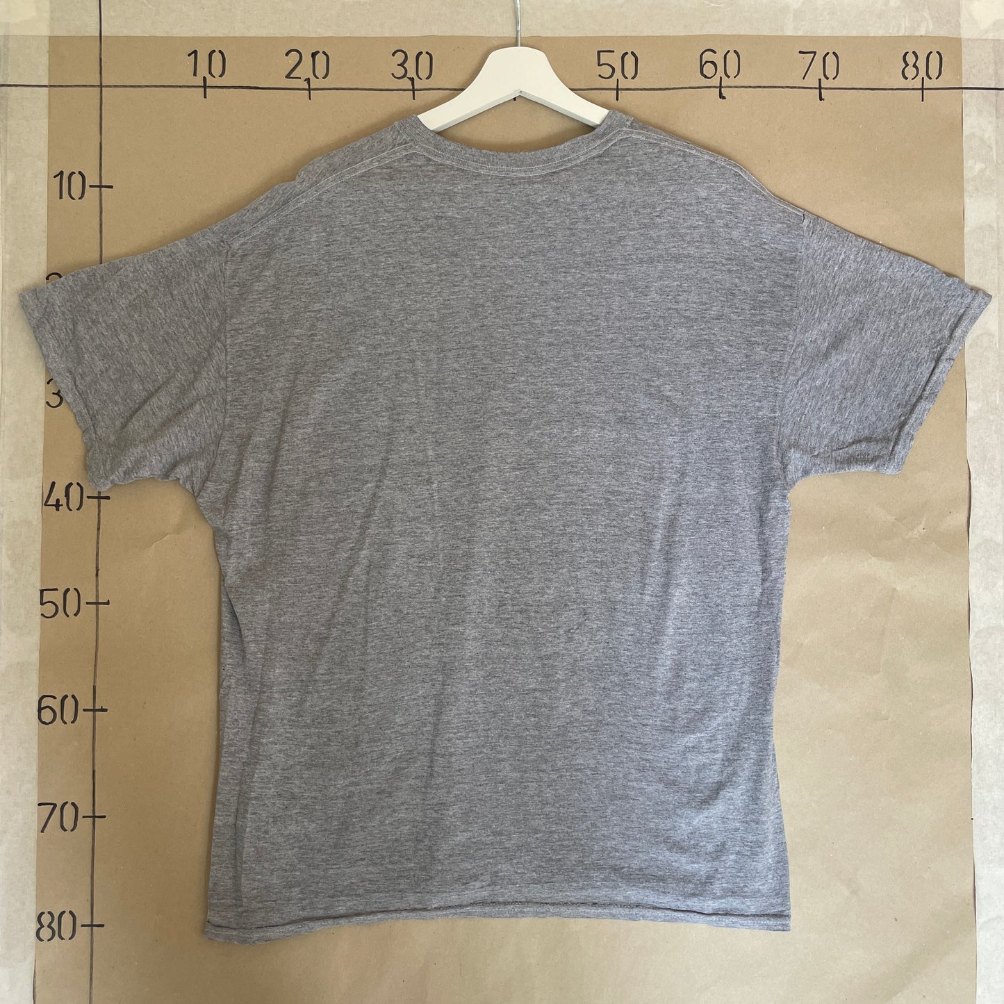 Grå Vintage Leonardo Da Vinci T-Shirt