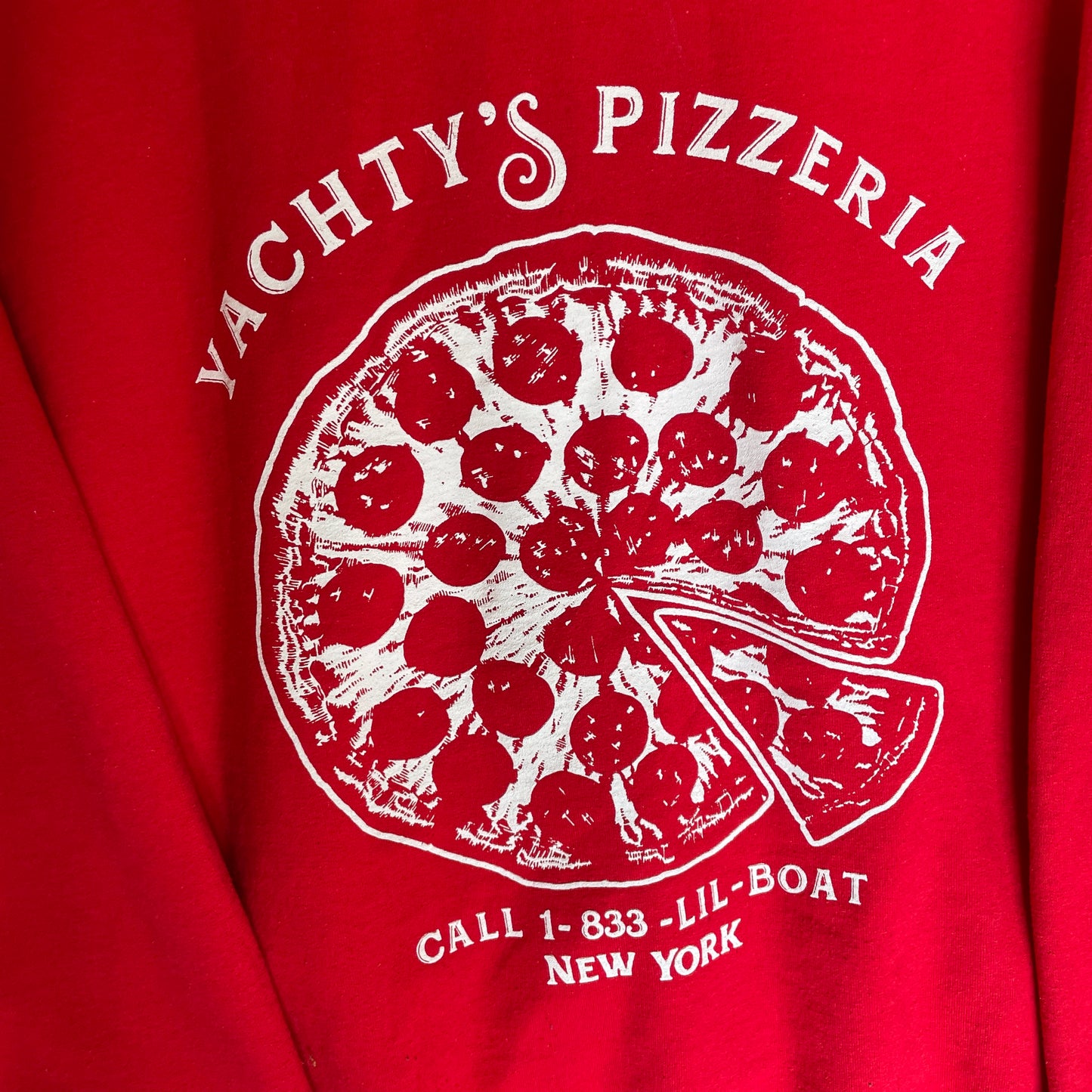 Rød Vintage Lil Yachty Merch Hoodie