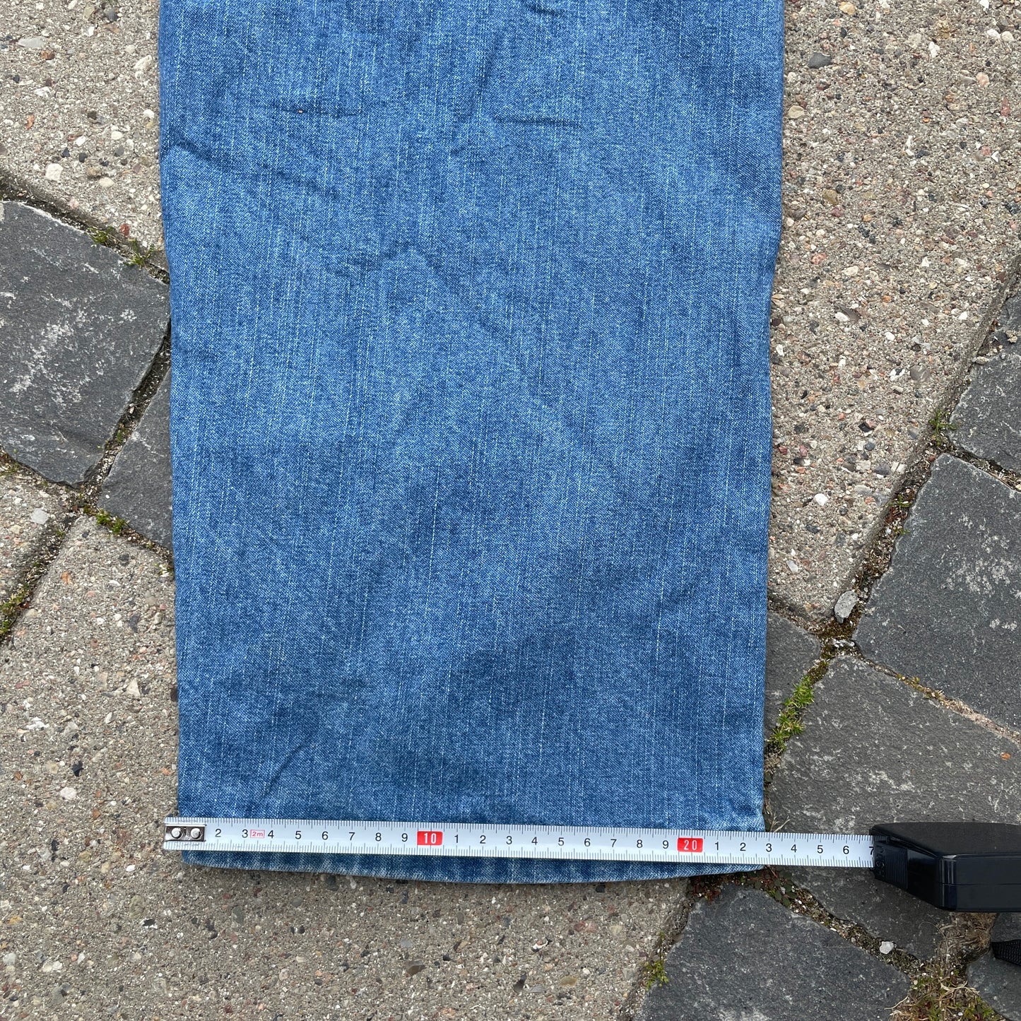 Vintage Wrangler Jeans – Lys Blå Workwear-Stil