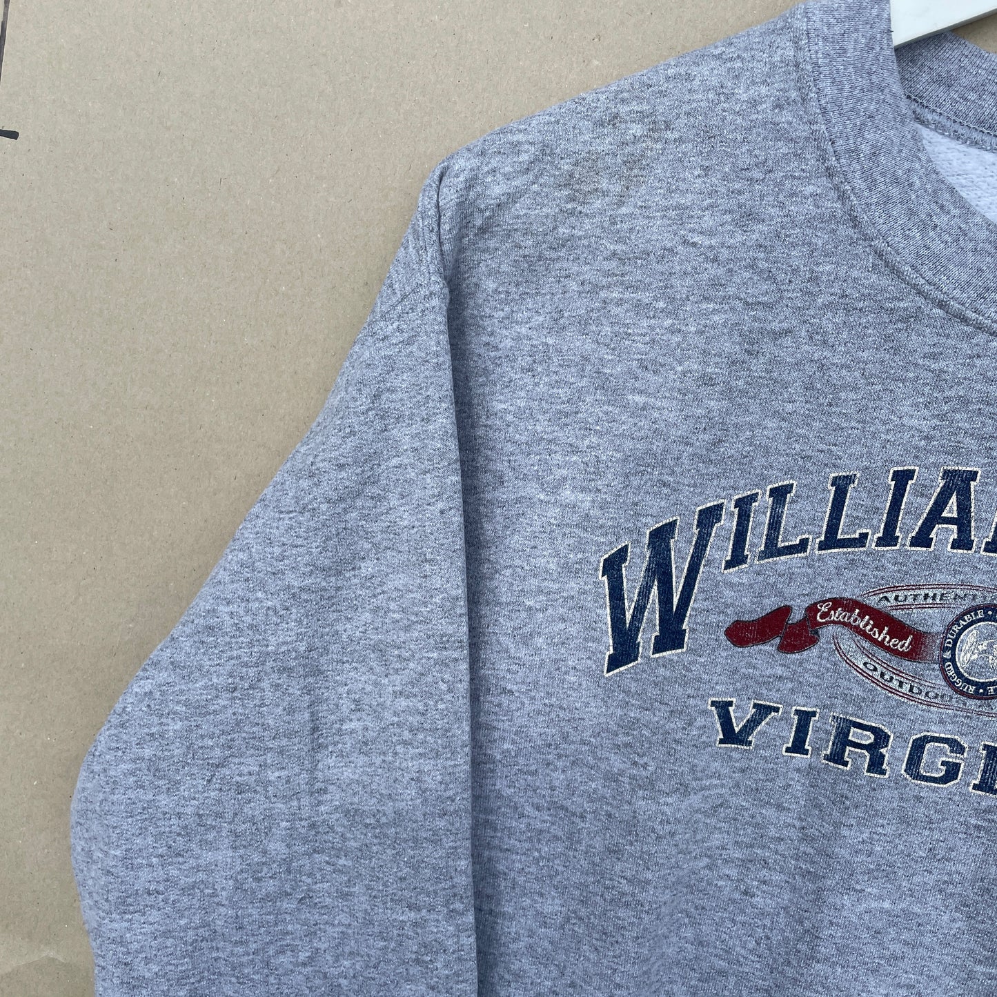 Grå Vintage Williamsburg Sweatshirt