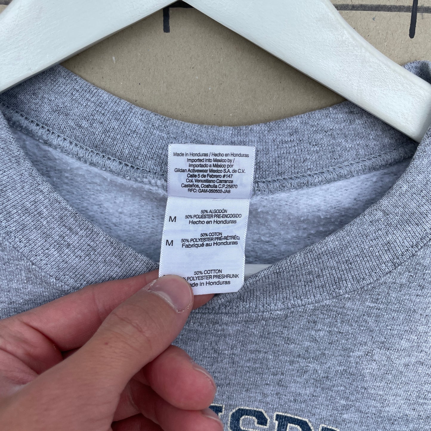 Grå Vintage Williamsburg Sweatshirt