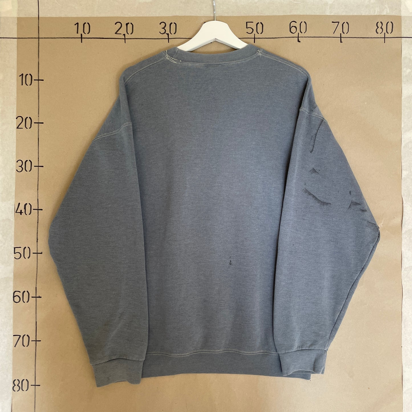 Blå Vintage Russell Athletics Sweatshirt