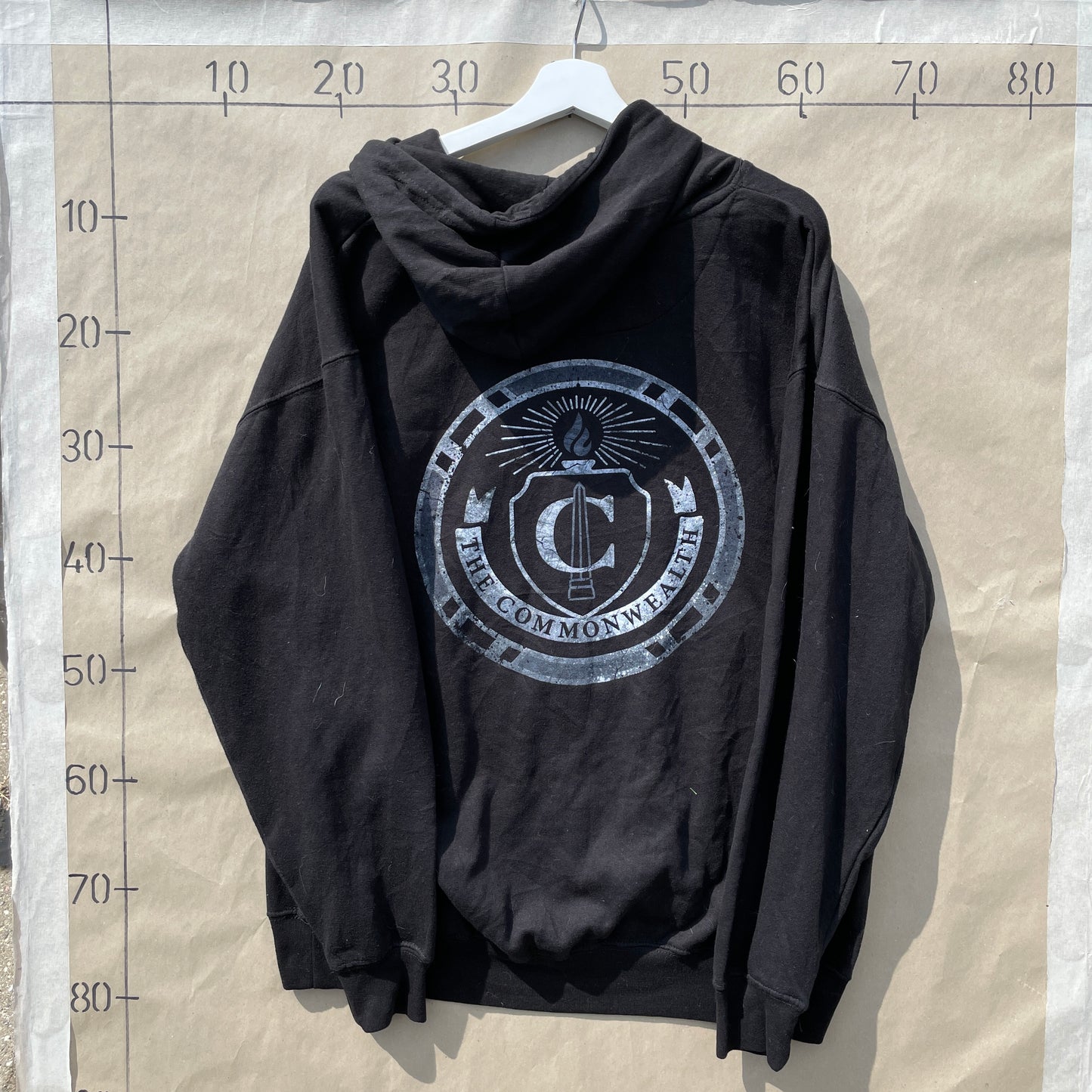 Sort The Walking Dead Hoodie Med Commonwealth Print For Og Bag