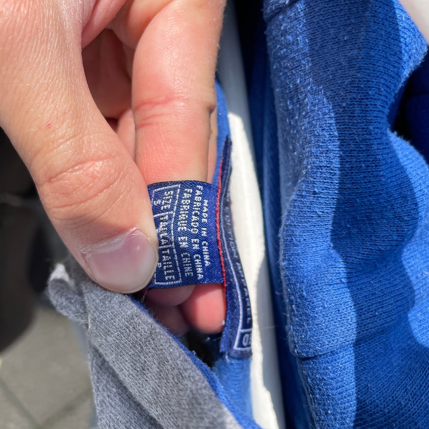 Grå Vintage Kentucky Hoodie Med Broderet Logo