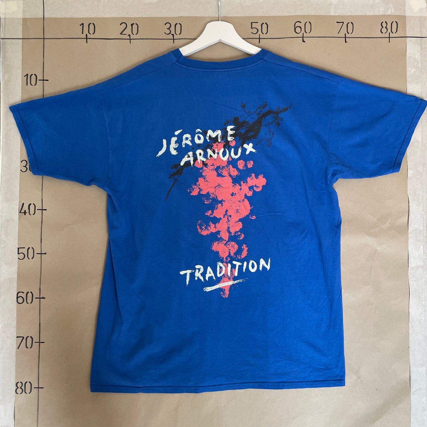 Blå Vintage Pompette Art T-Shirt
