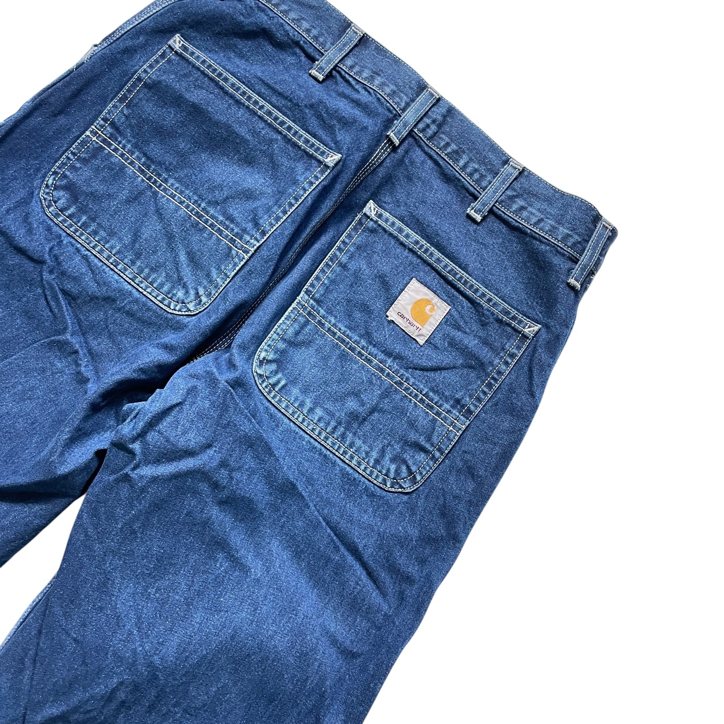 Carhartt WIP Simple Pant I Mørk Blå Denim – Workwear Klassiker