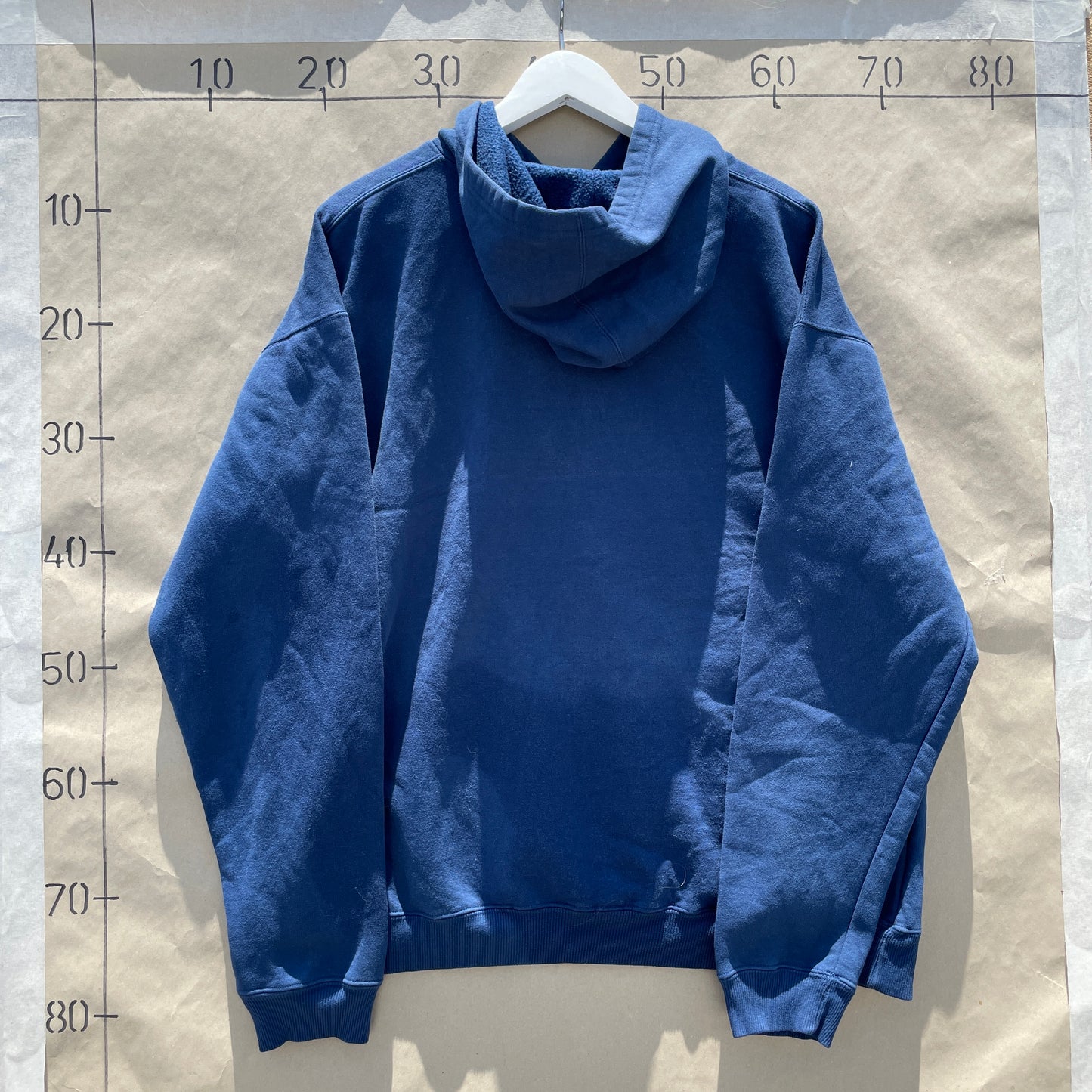 Mørkeblå Johnson Lowe's Racing Hoodie – Retro Motorsport Look